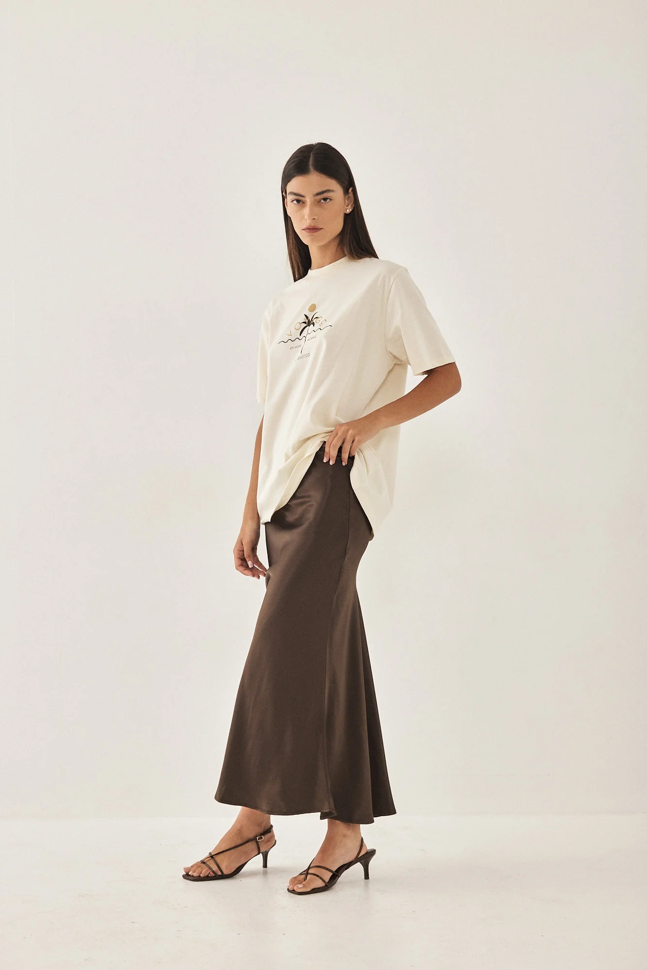 Satin Slip Skirt - Image 4