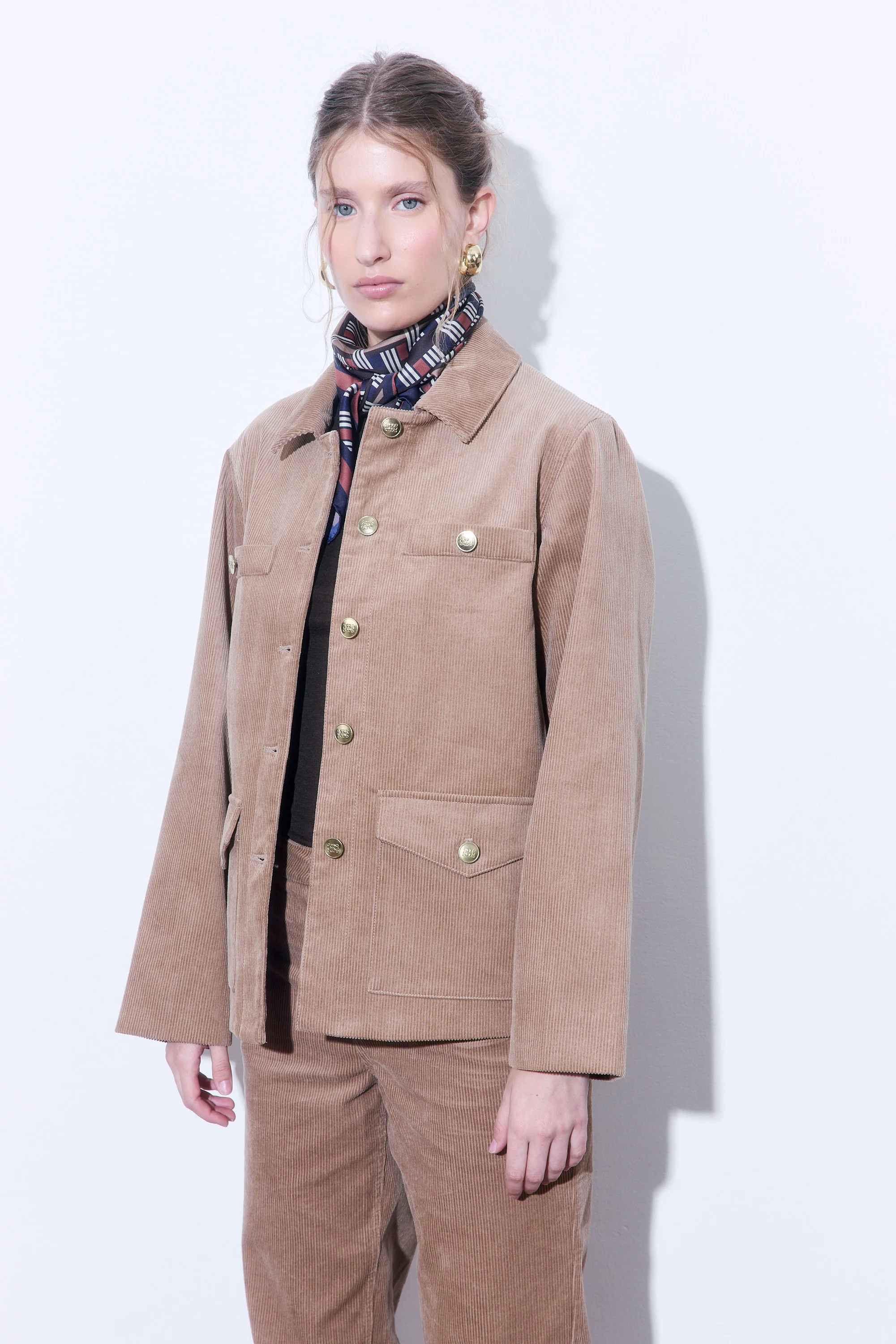 Boxy Corduroy Jacket - Image 4