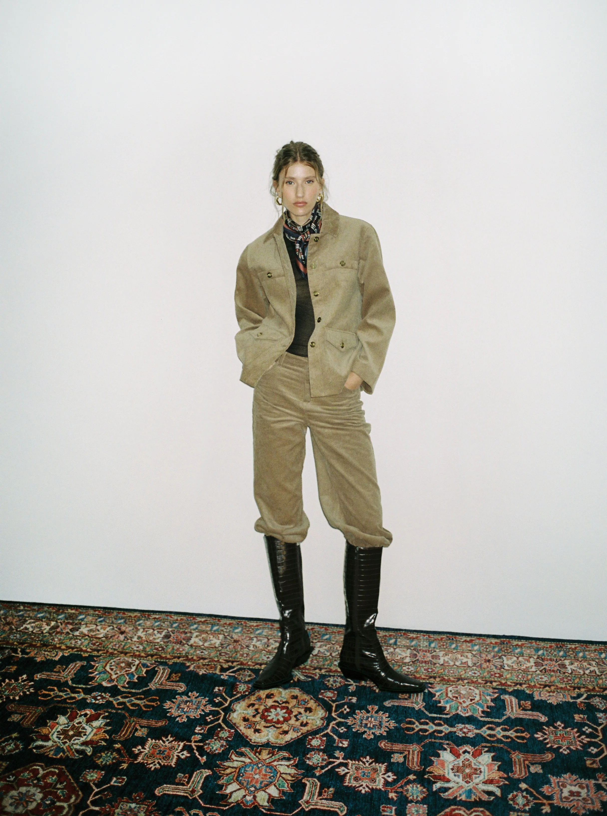 Boxy Corduroy Jacket - Image 8