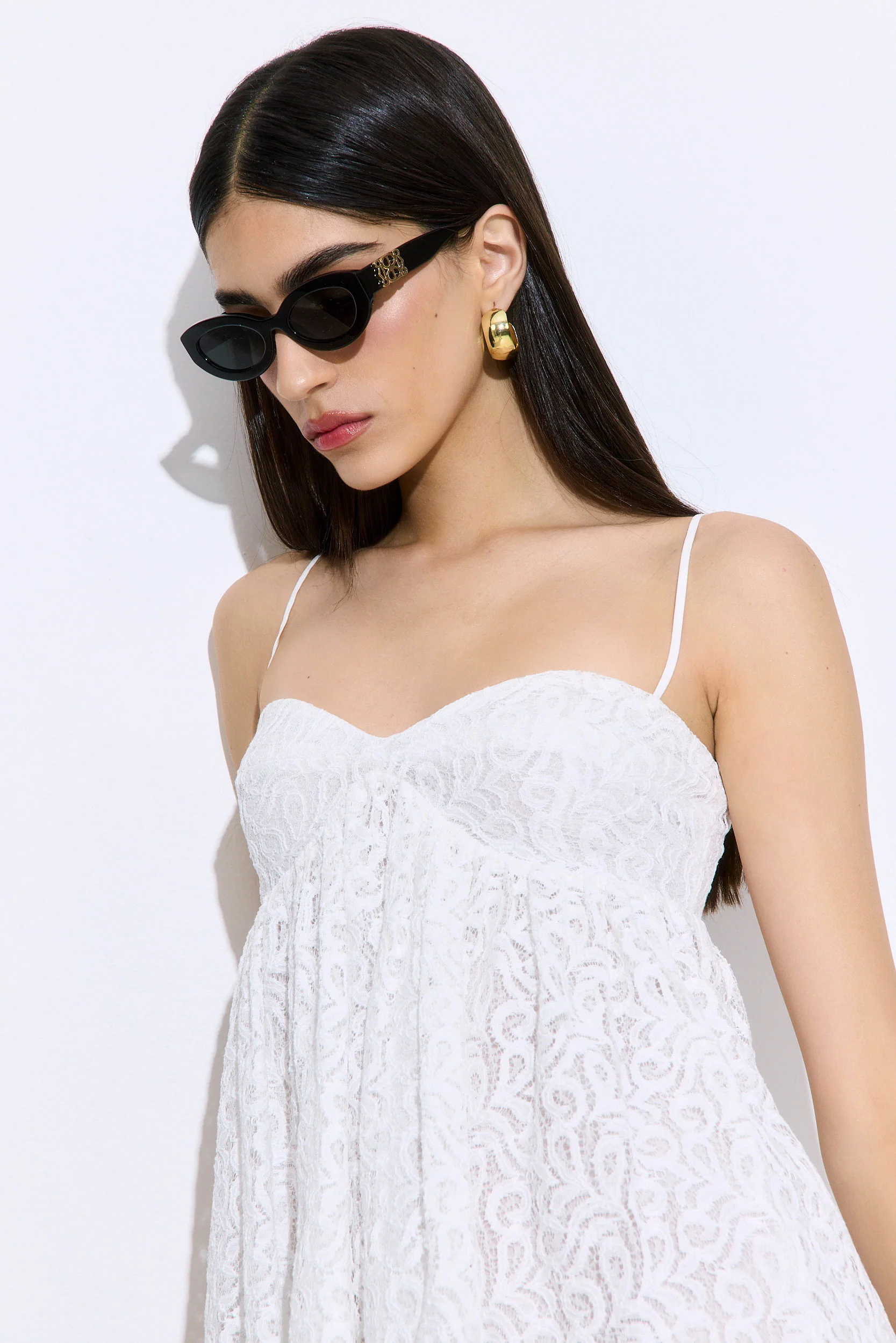 Corset Lace Mini Dress - Image 6