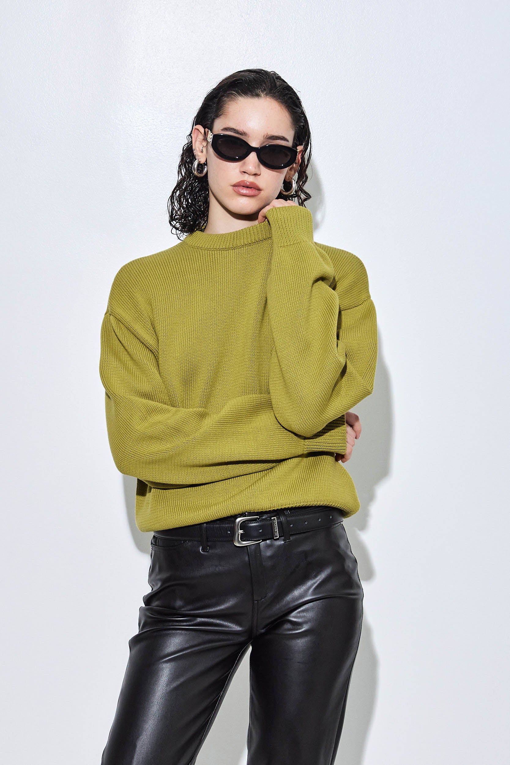 Cotton Crew Neck Sweater - Image 7