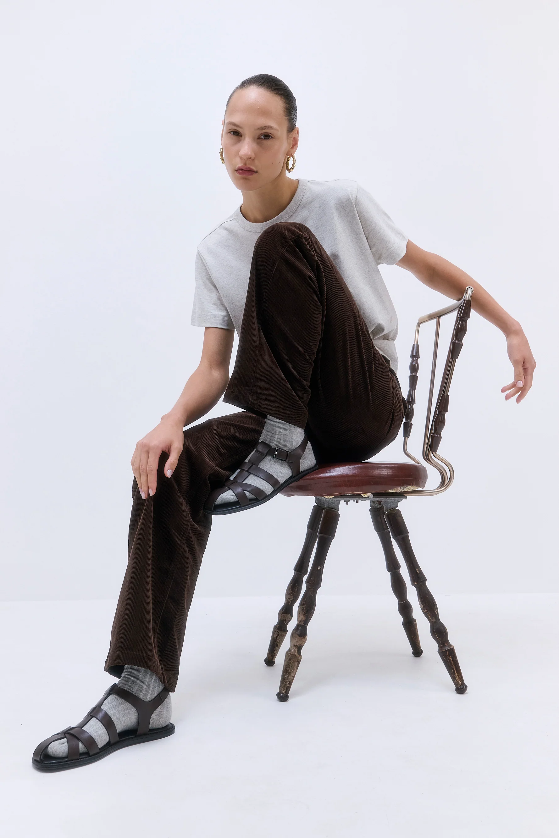 Cozy Ribbed Crew Socks - Image 4