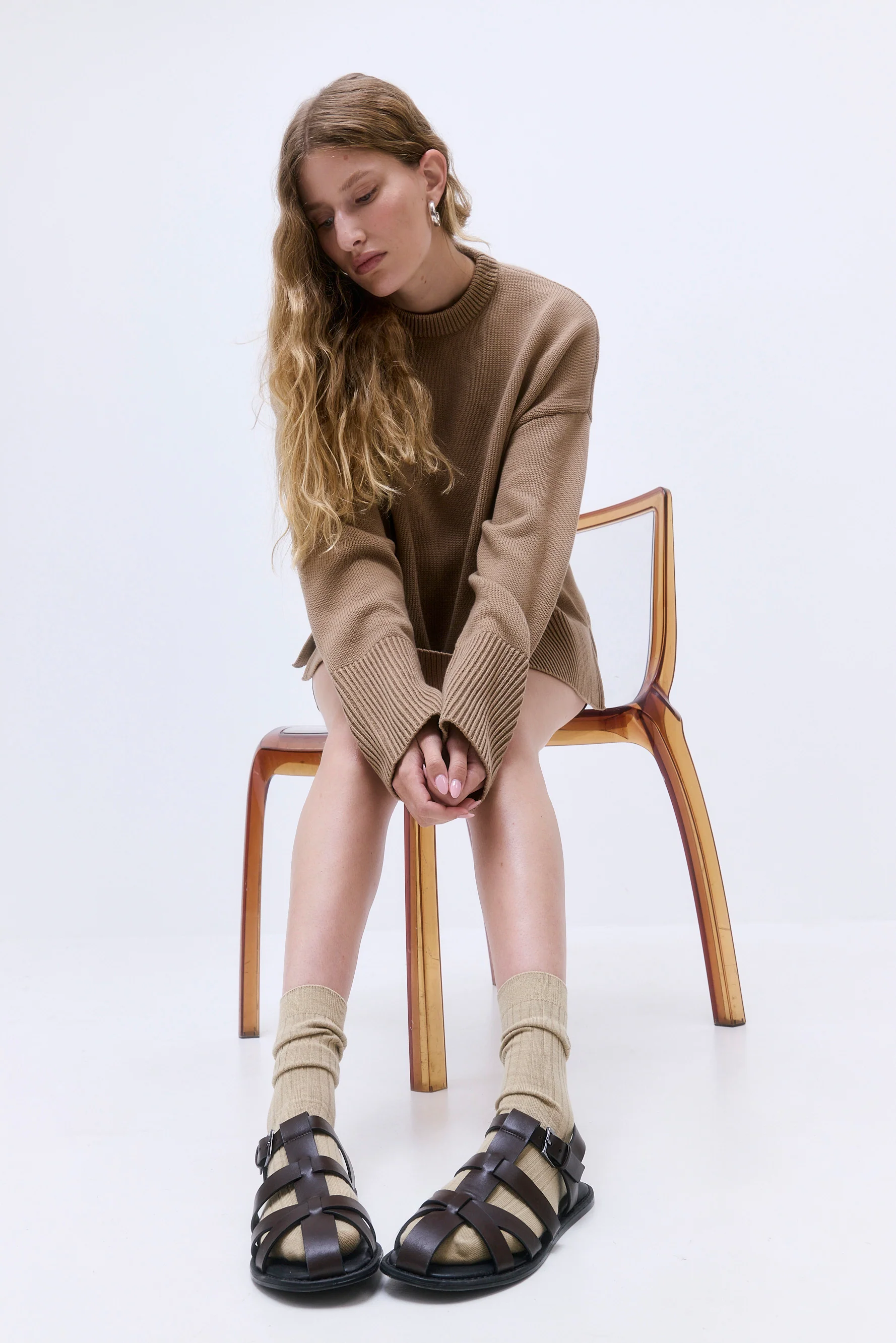 Cozy Ribbed Crew Socks - Image 3