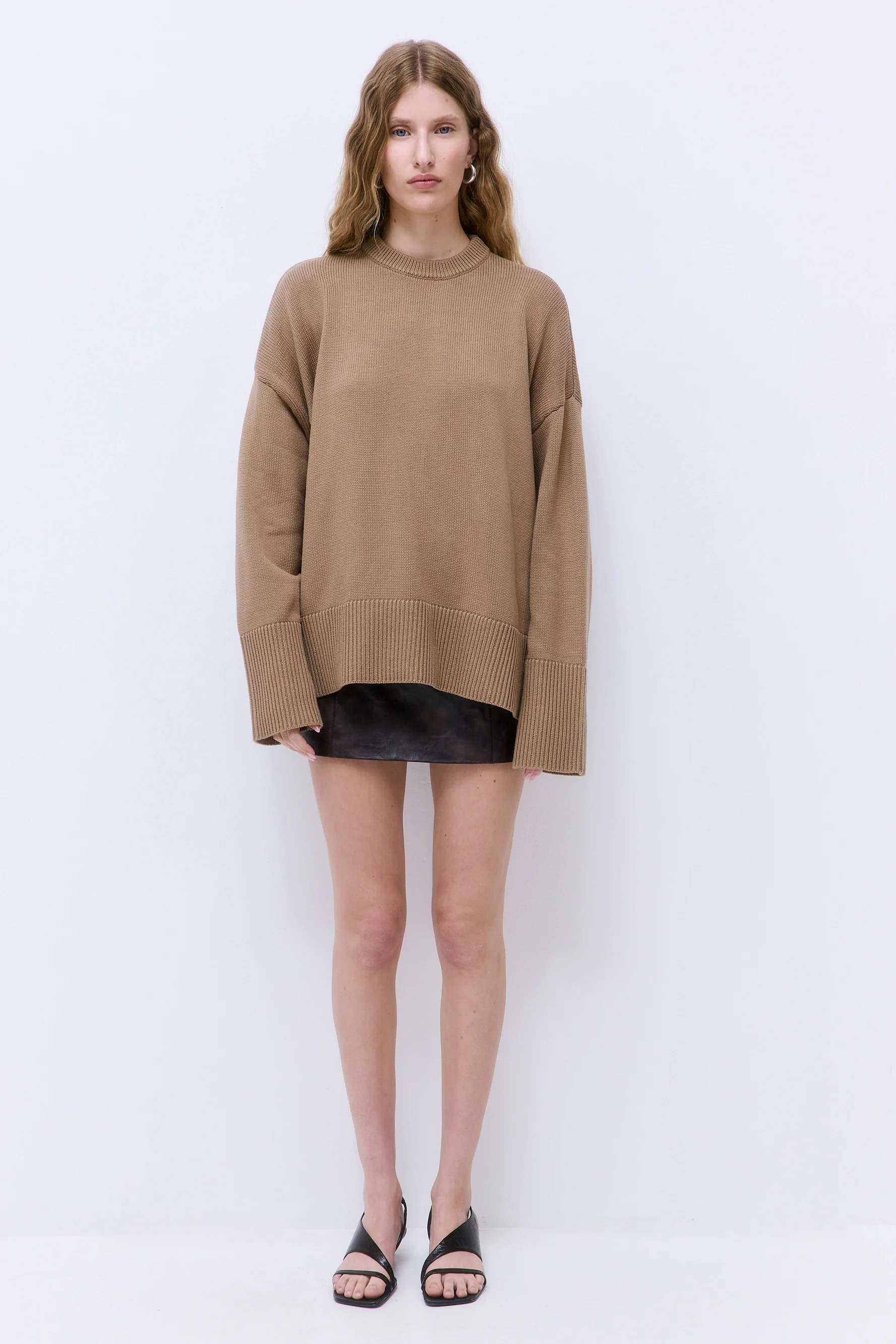 Oversized Crew Neck Jumper - Image 2