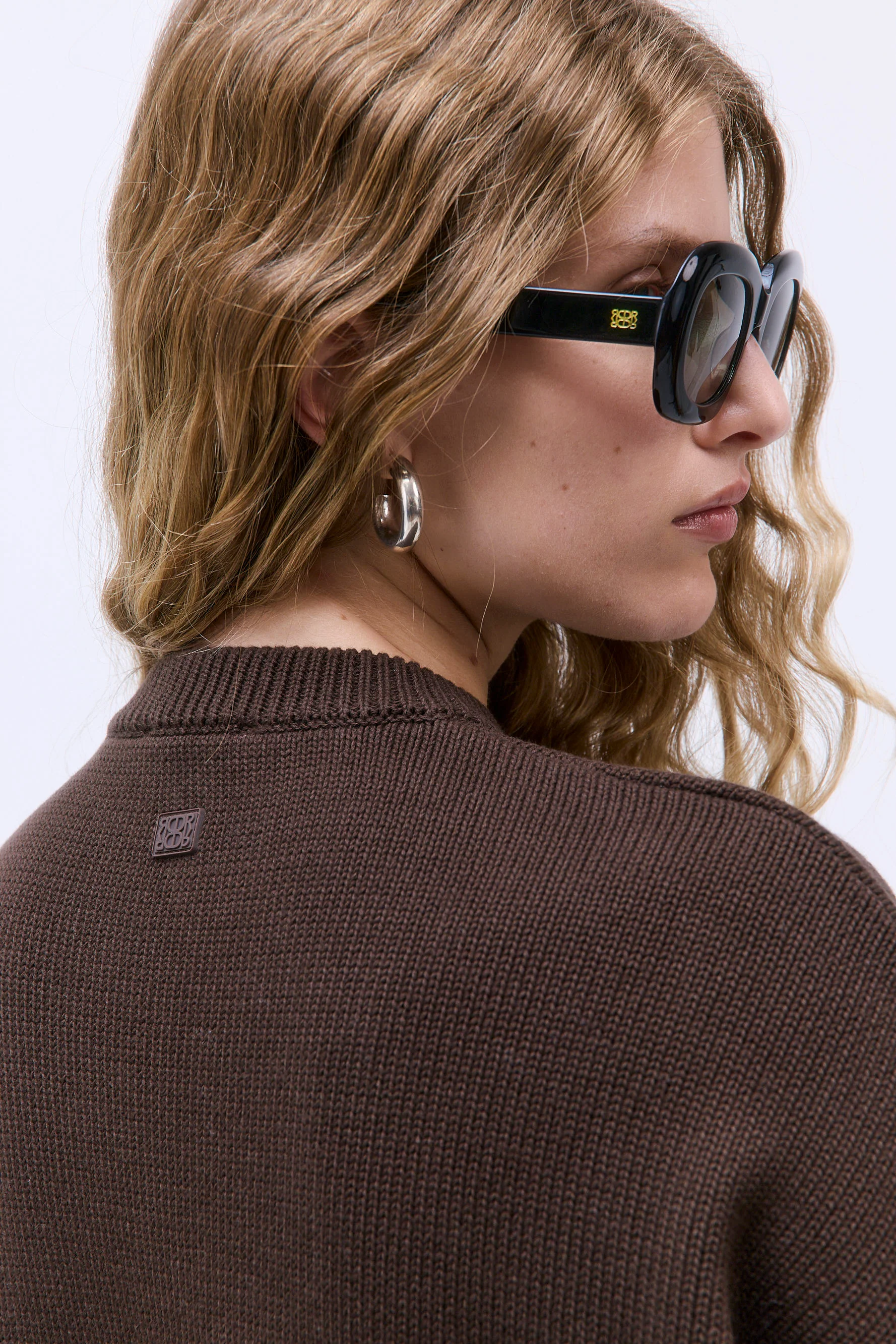 Oversized Crew Neck Jumper - Image 6
