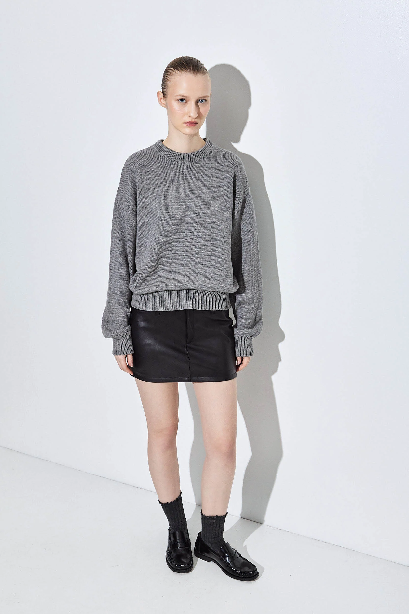 Cotton Crew Neck Sweater - Image 3