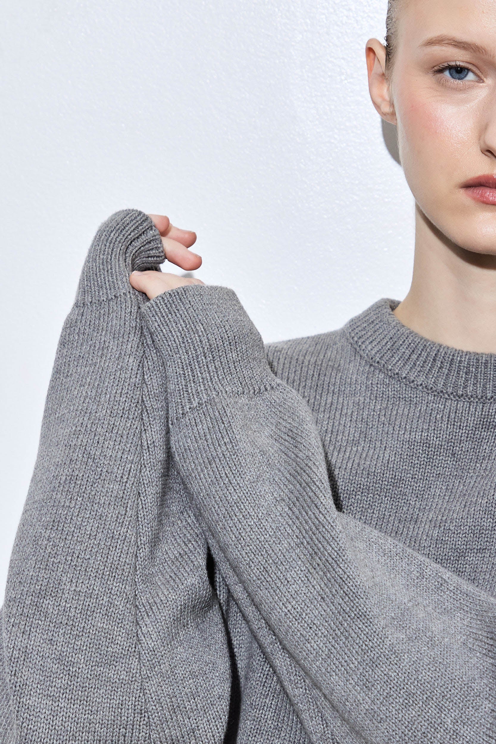 Cotton Crew Neck Sweater - Image 7