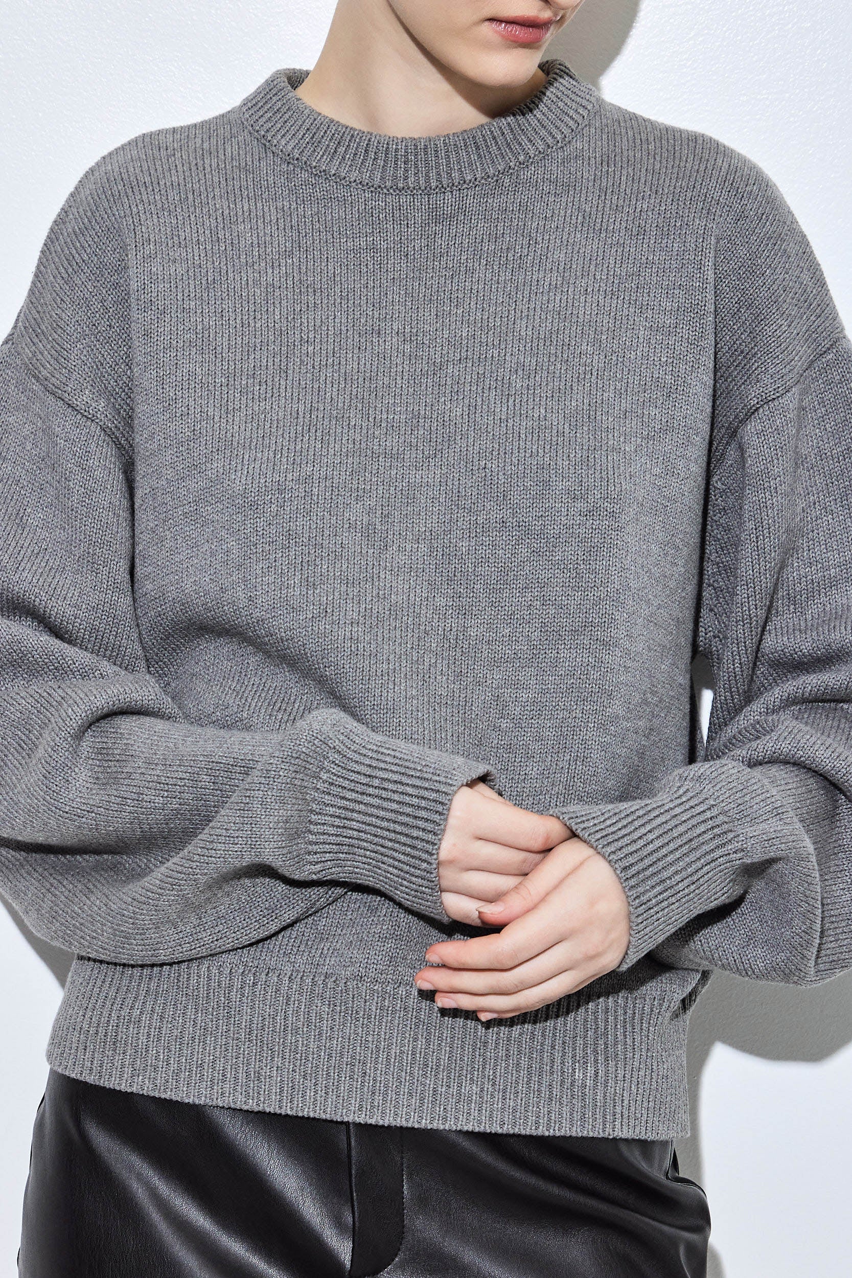 Cotton Crew Neck Sweater - Image 8