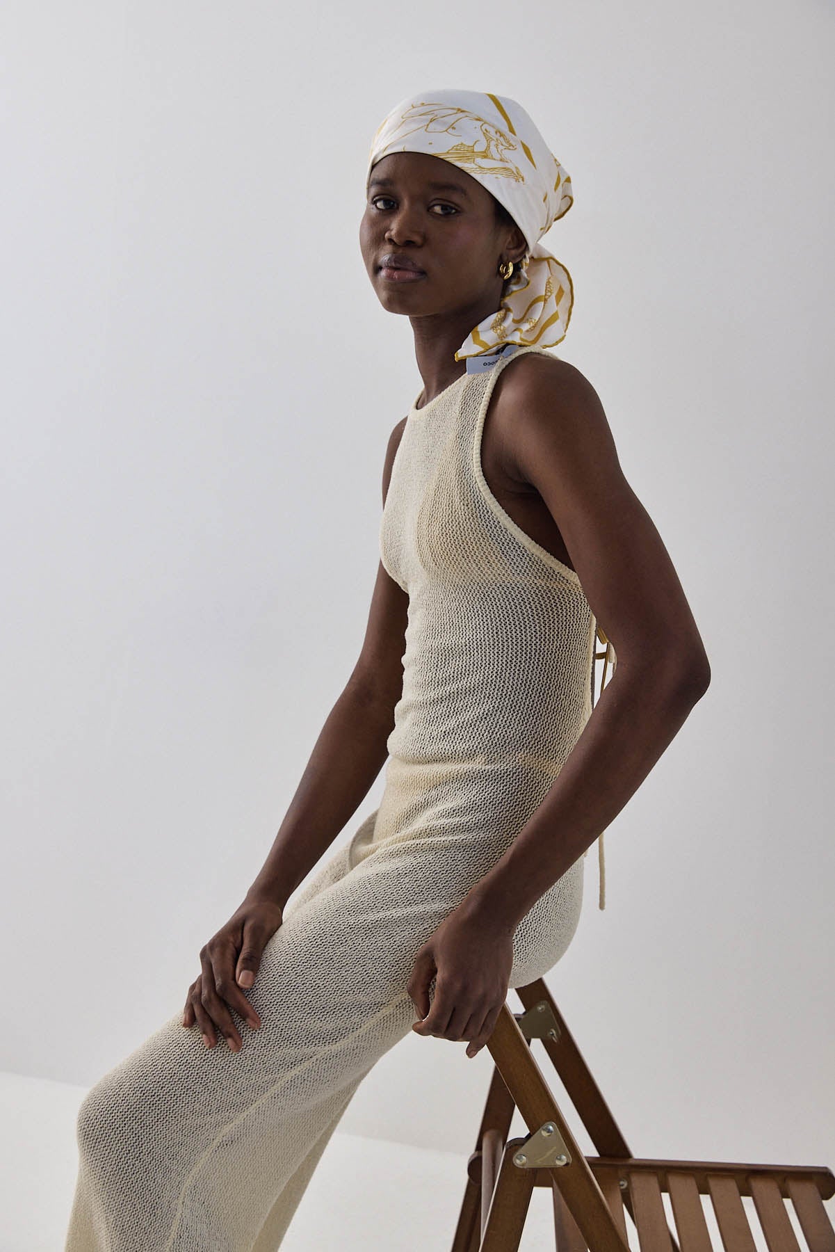 Crochet Collared Jumpsuit - Image 8