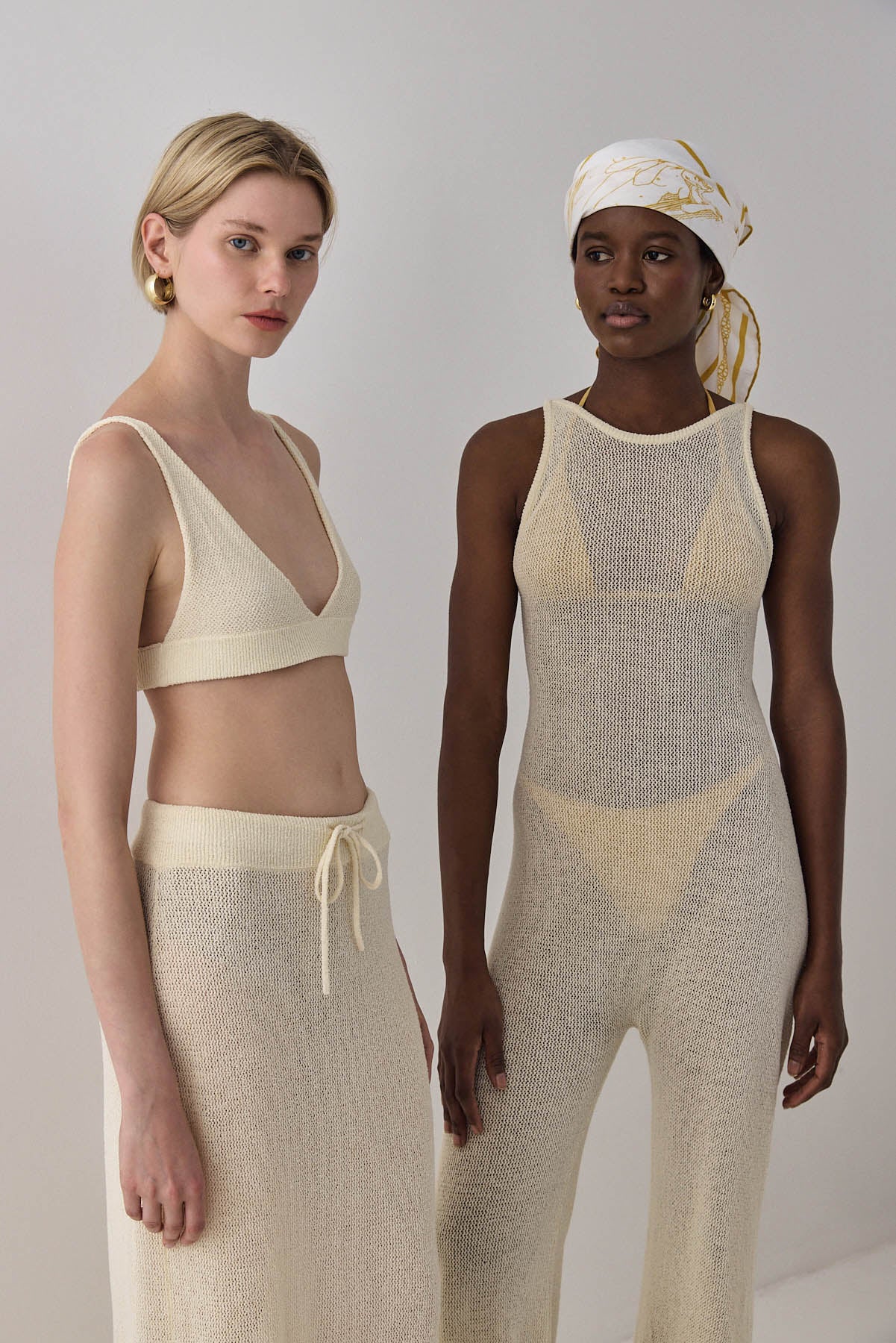 Crochet Collared Jumpsuit - Image 9