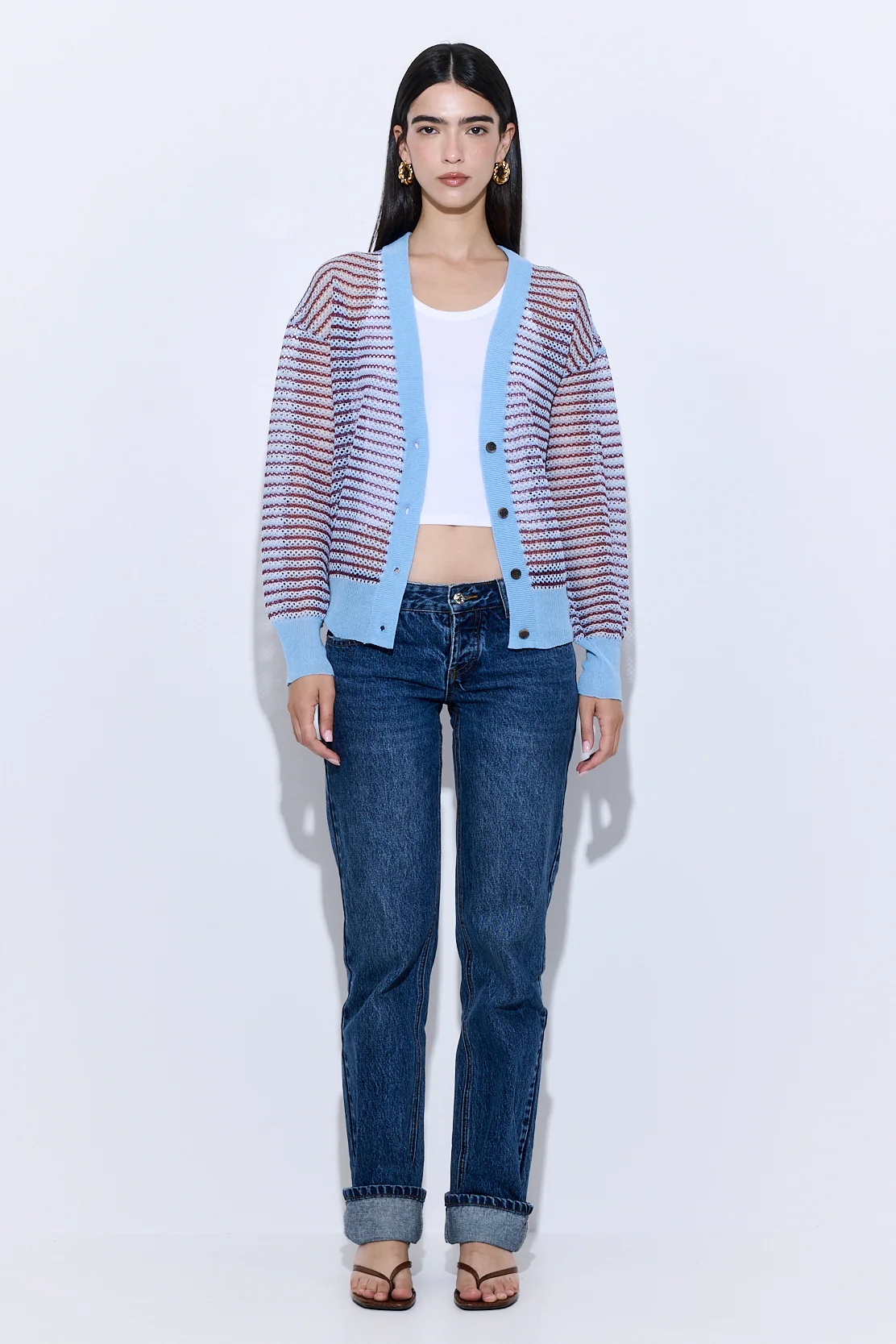 Crochet Cover Up Cardigan - Image 2