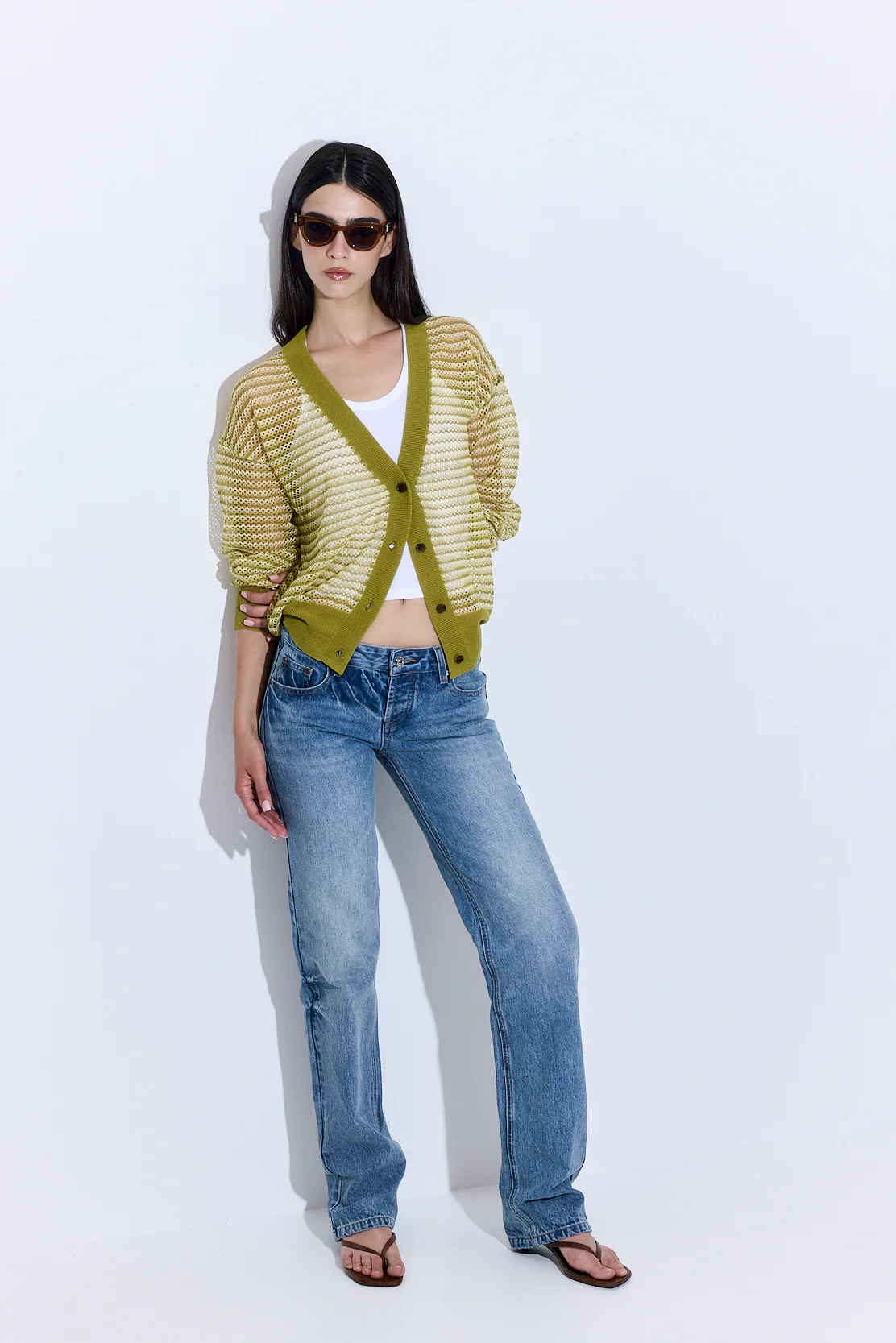 Crochet Cover Up Cardigan - Image 3