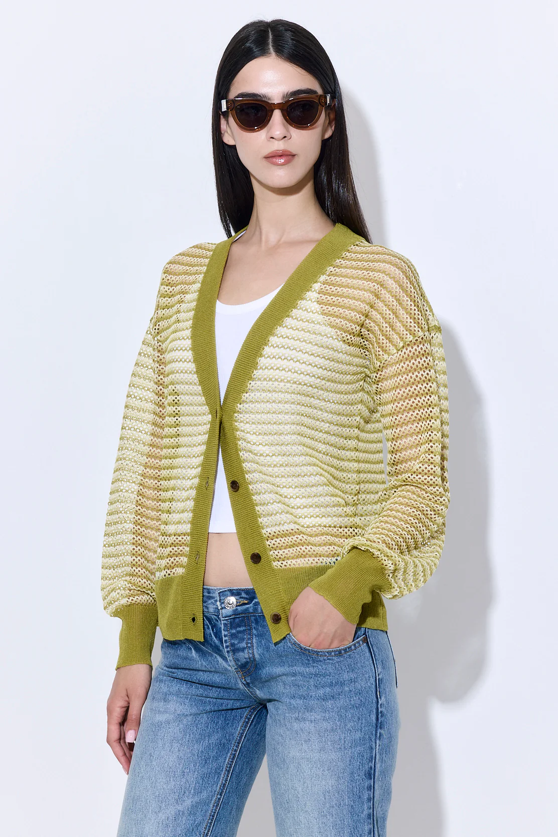 Crochet Cover Up Cardigan - Image 4