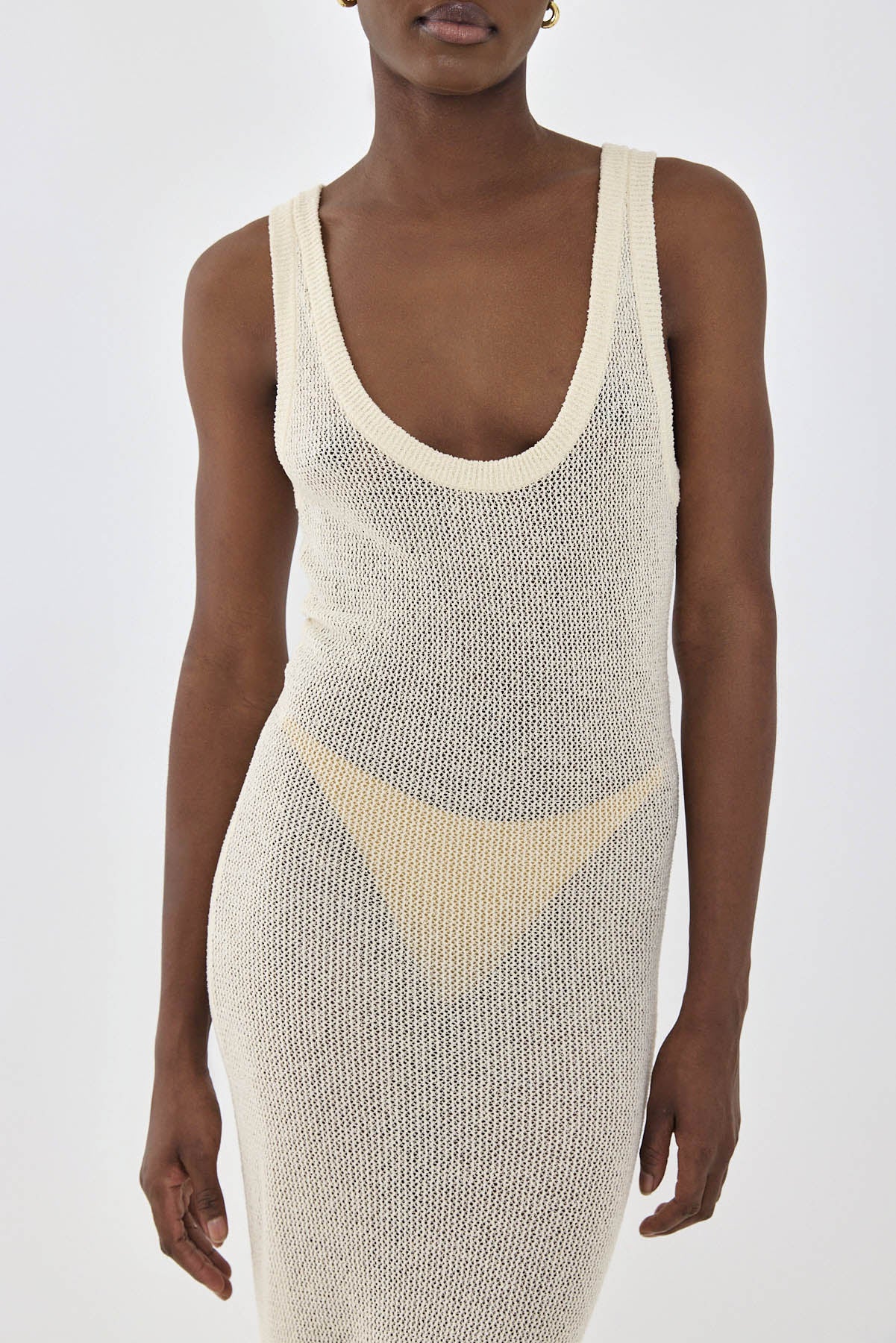 Crochet Deep Scoop Maxi Dress - Image 7