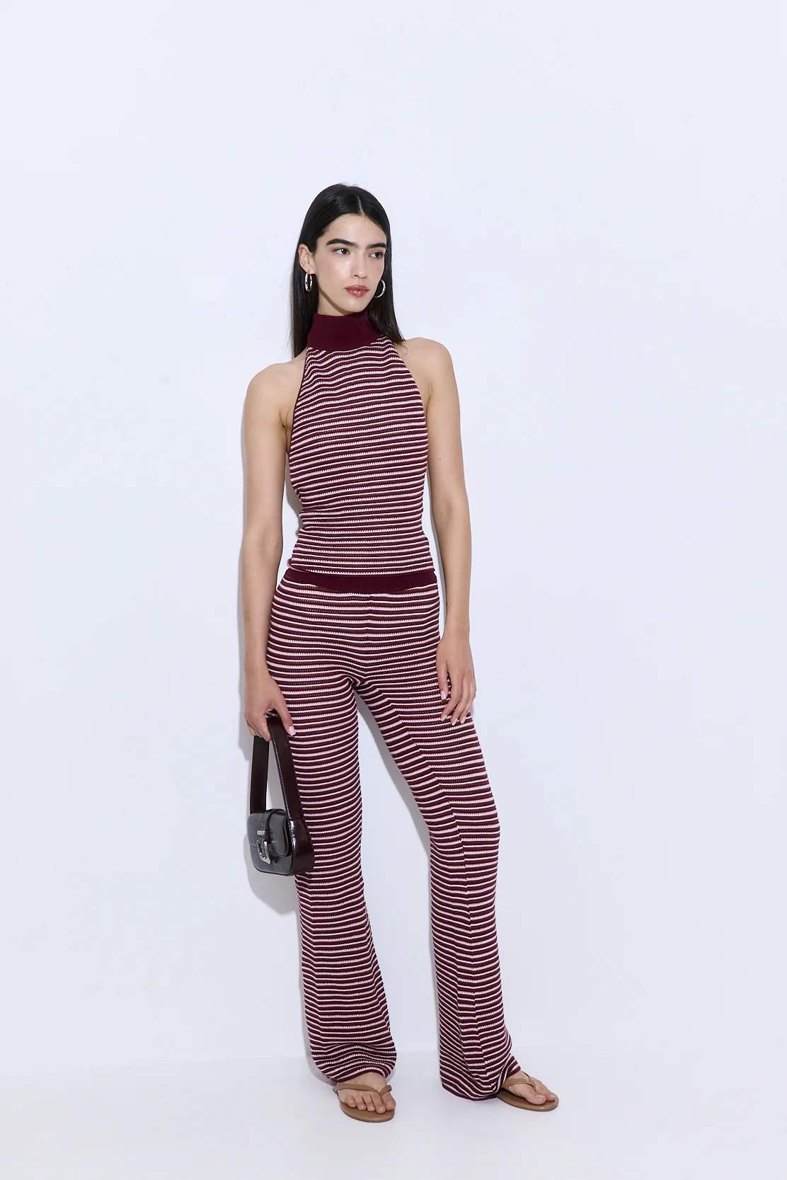 Crochet Flared Pants - Image 3