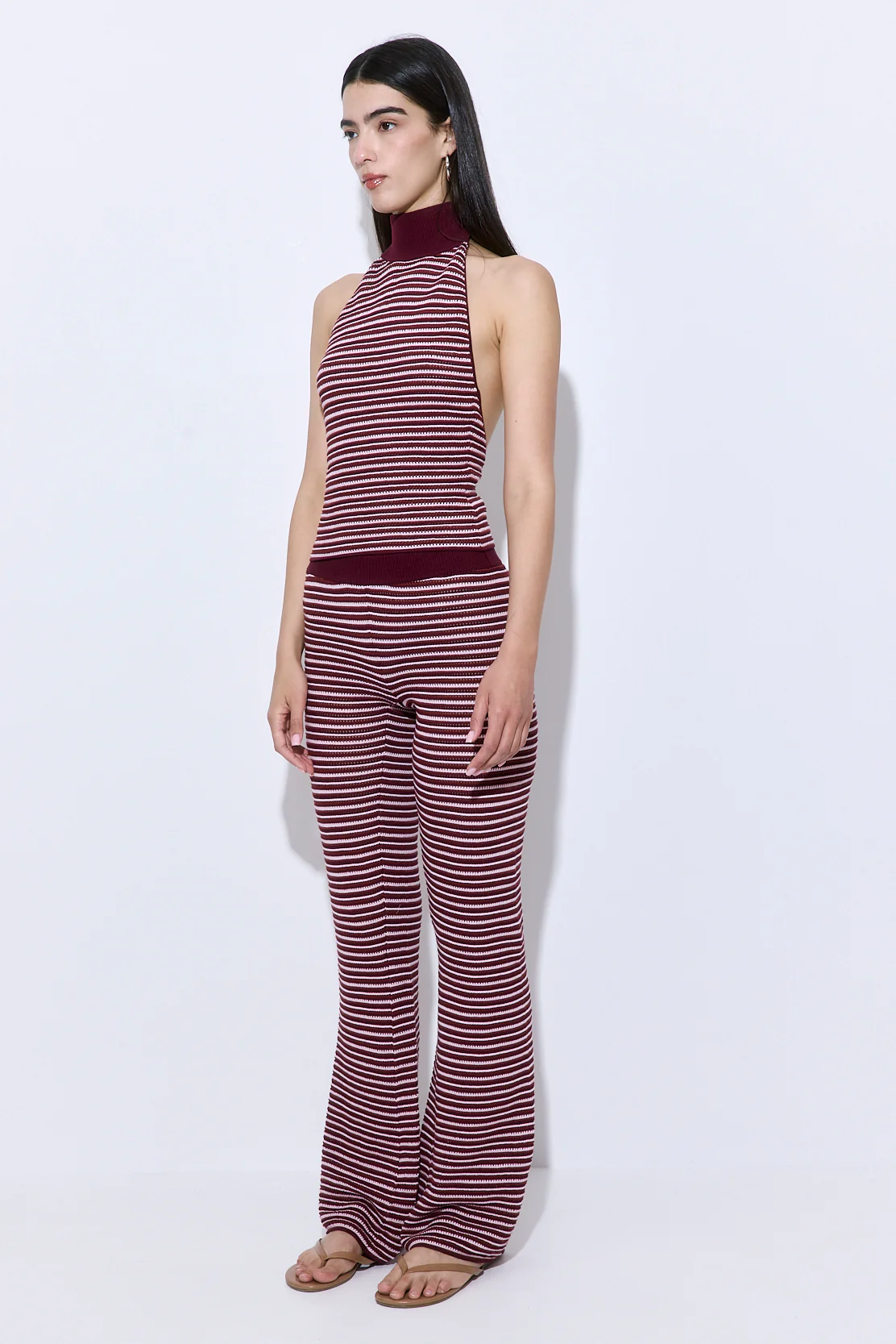 Crochet Flared Pants - Image 4