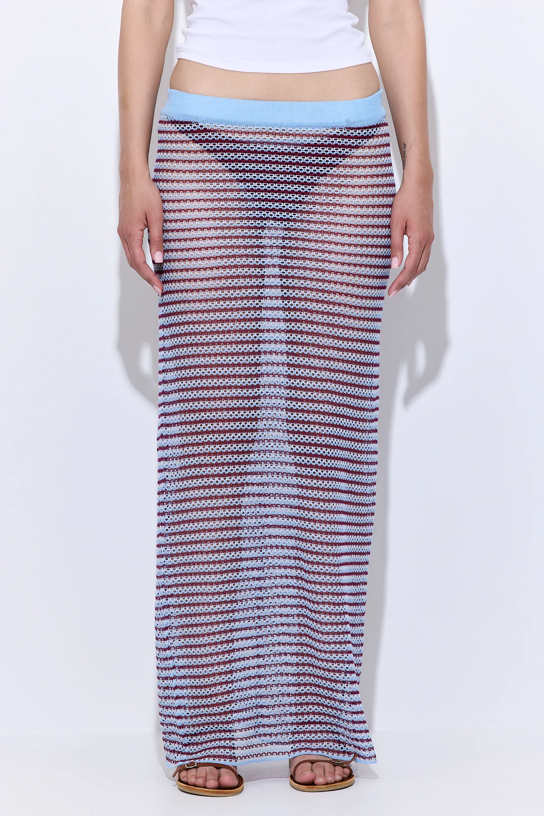 Crochet Maxi Skirt - Image 2
