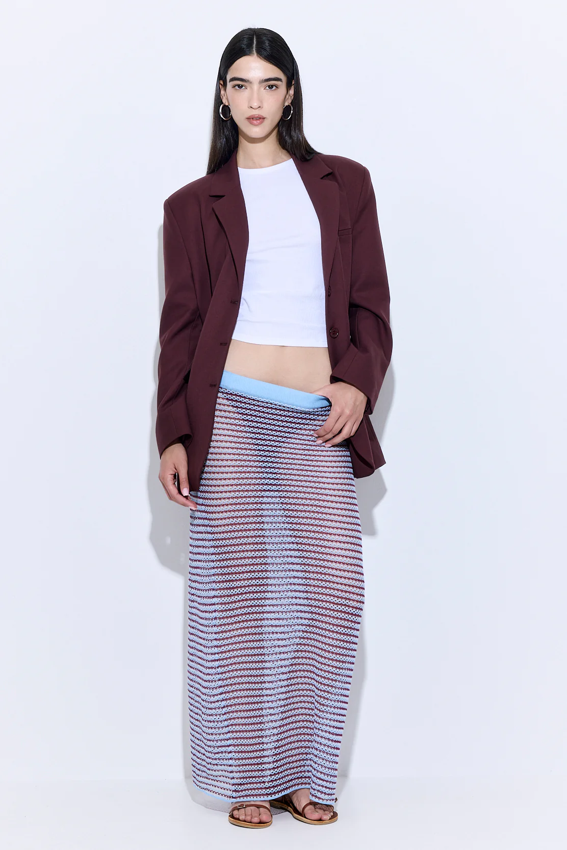 Crochet Maxi Skirt - Image 5