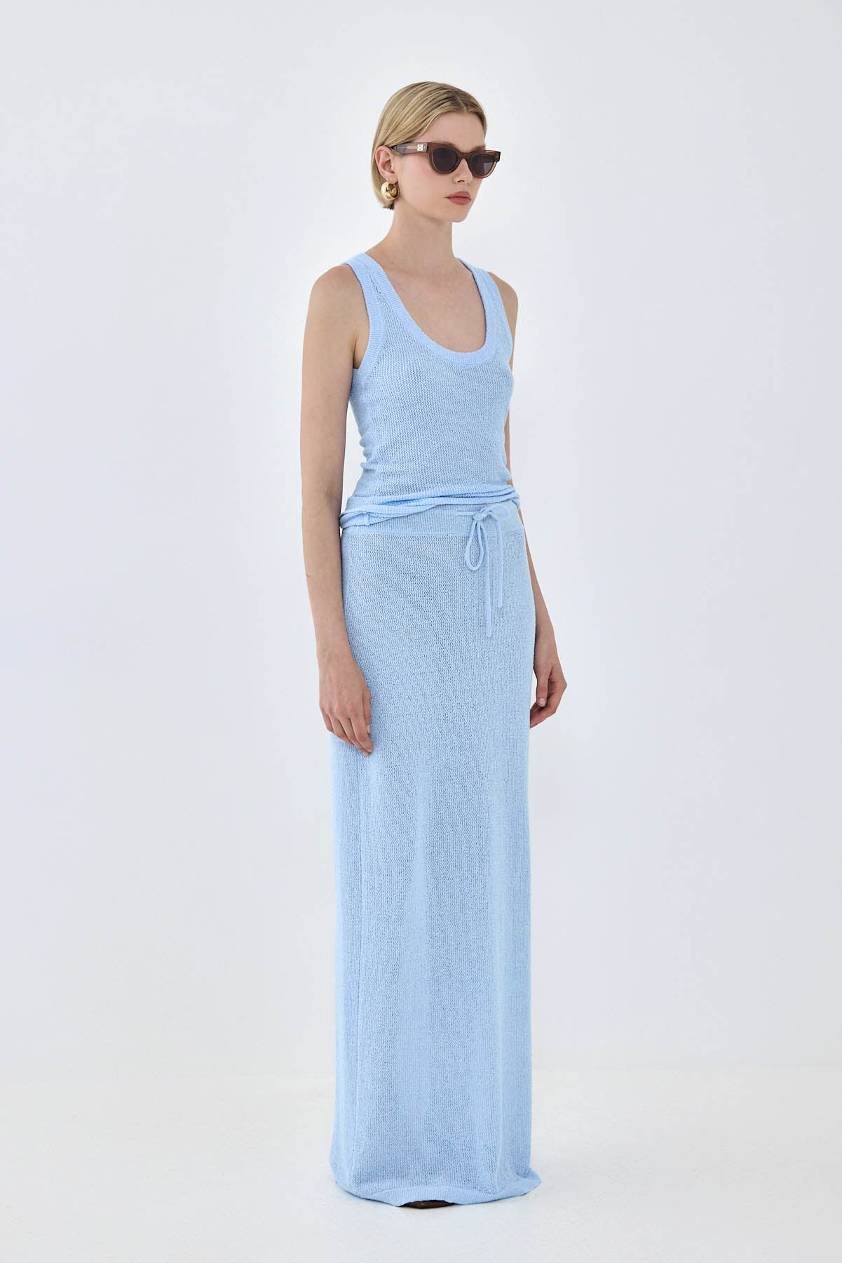 Crochet Maxi Skirt - Image 4