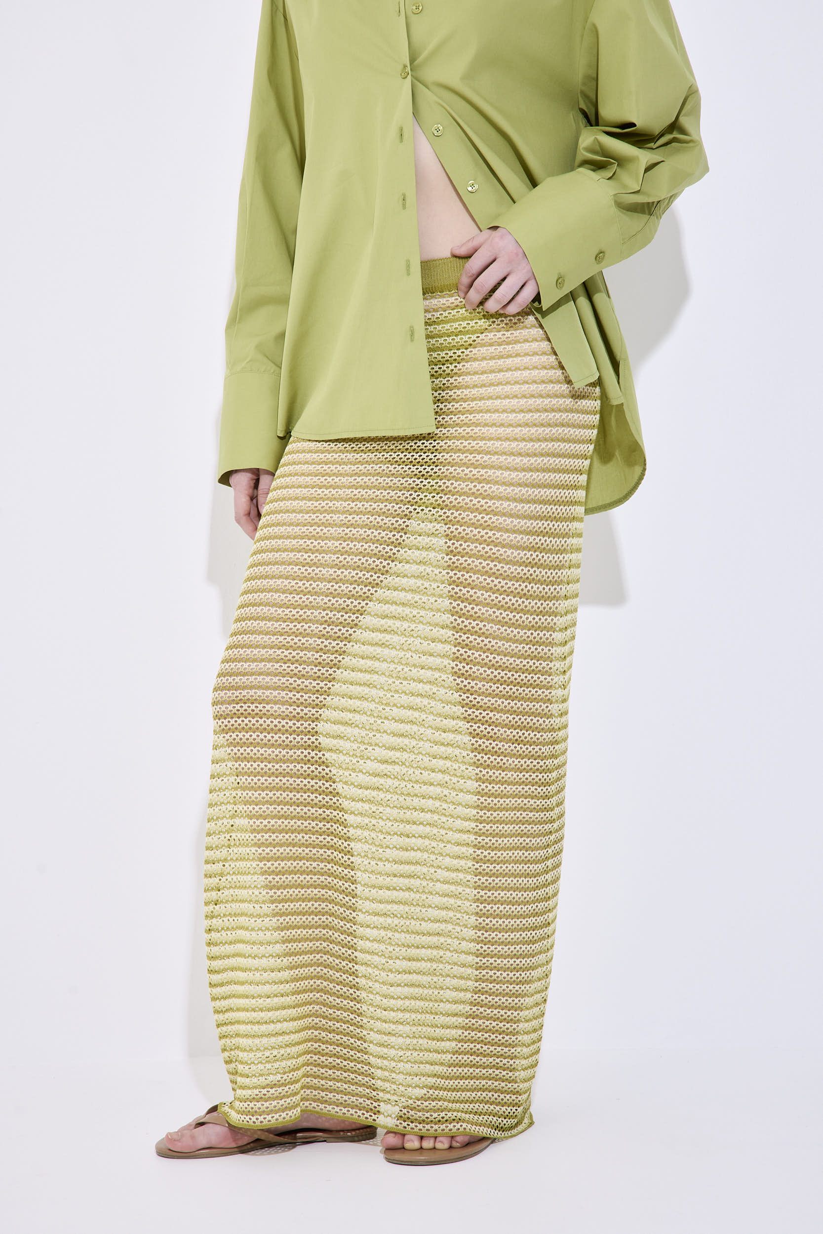 Crochet Maxi Skirt - Image 4