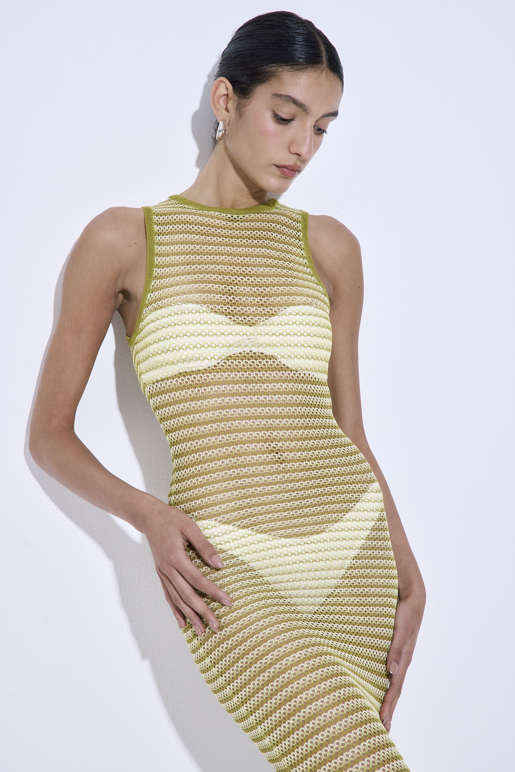 Crochet Maxi Tank Dress - Image 2