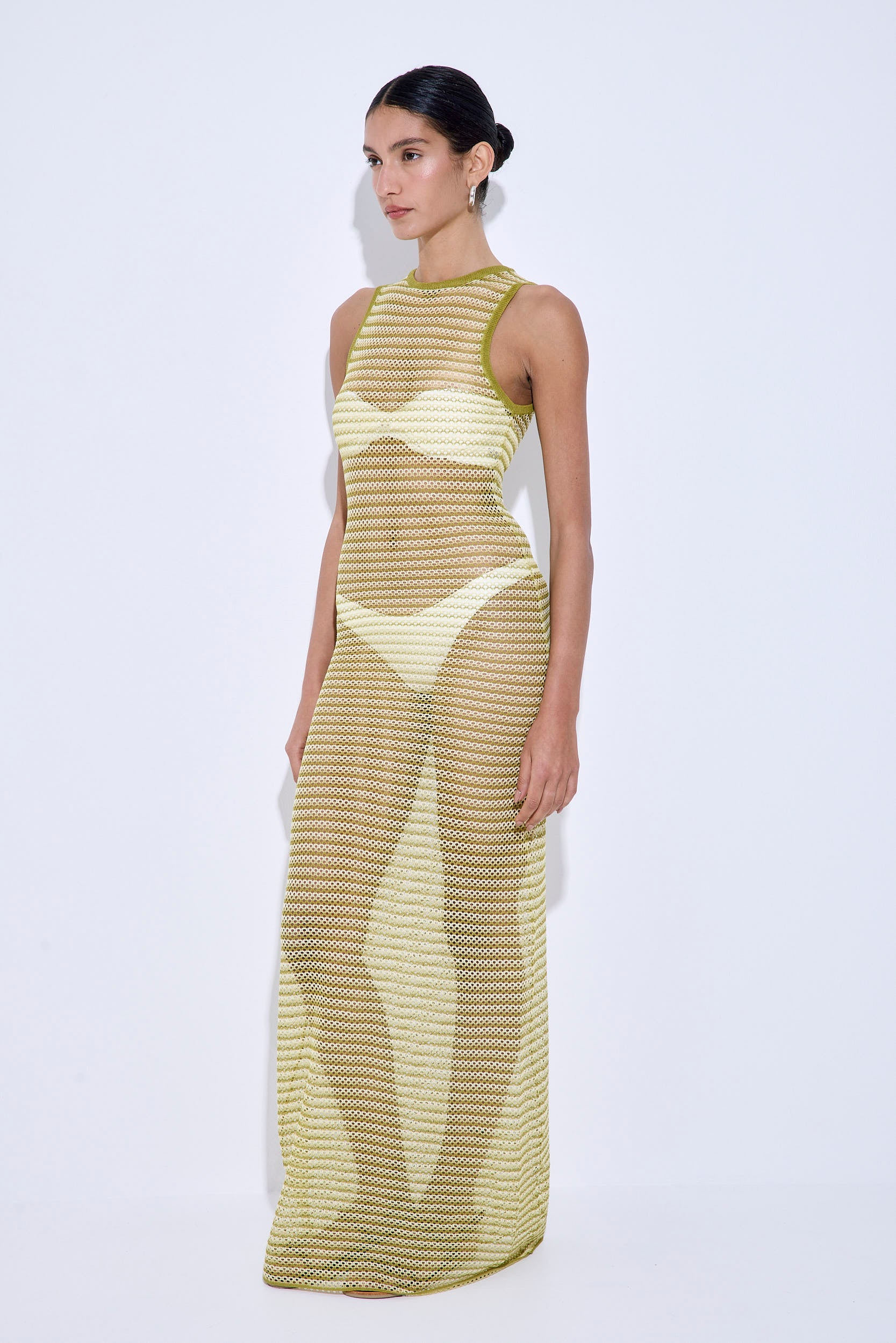 Crochet Maxi Tank Dress - Image 3