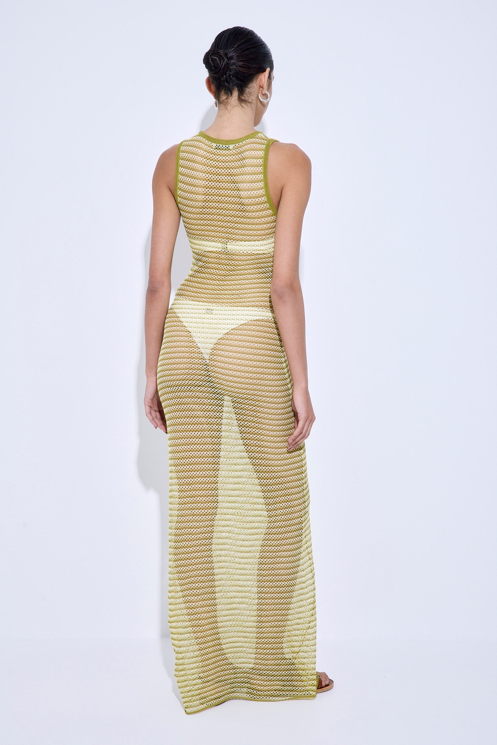 Crochet Maxi Tank Dress - Image 4