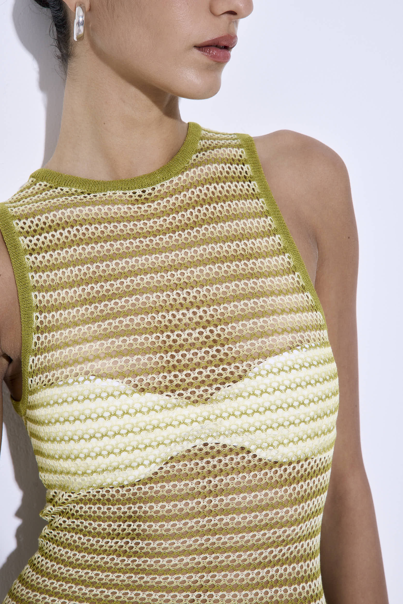Crochet Maxi Tank Dress - Image 5