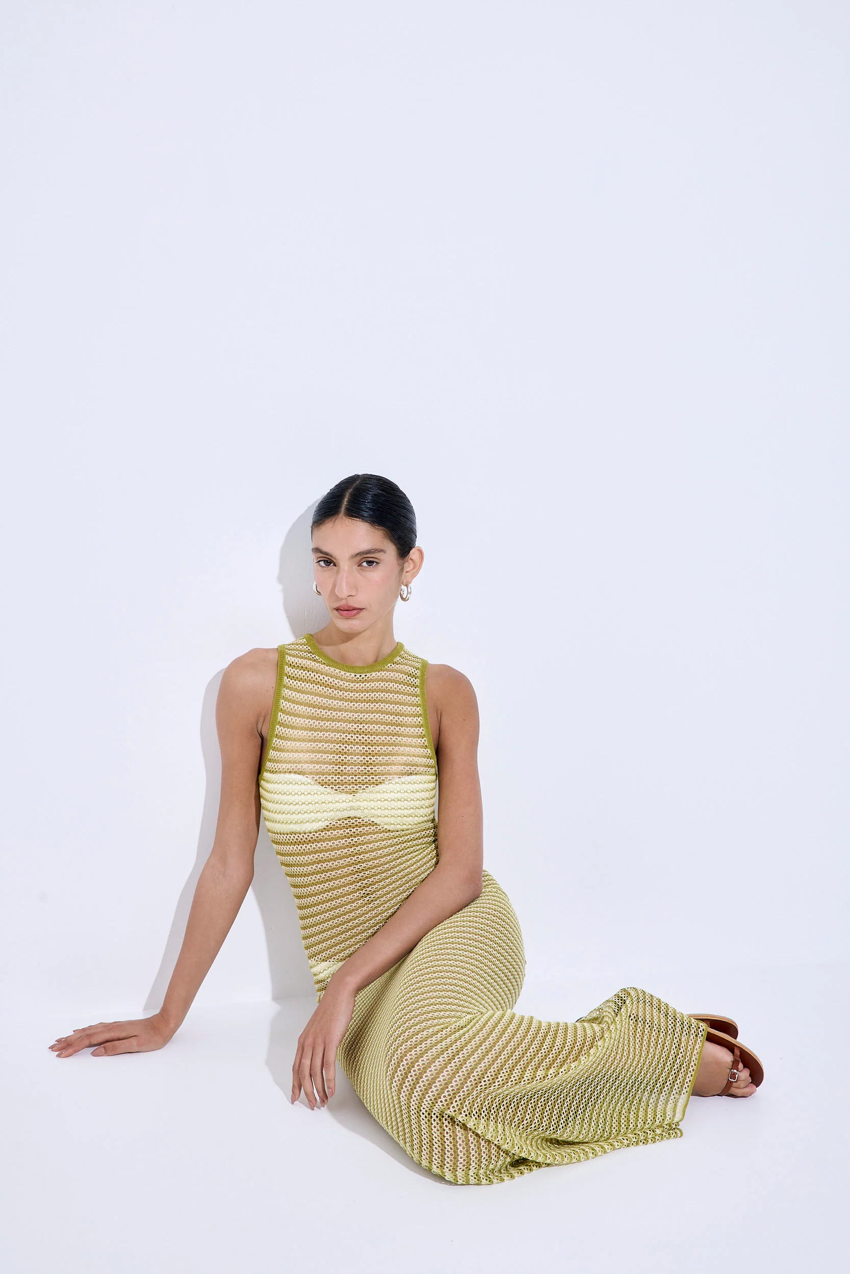 Crochet Maxi Tank Dress - Image 6