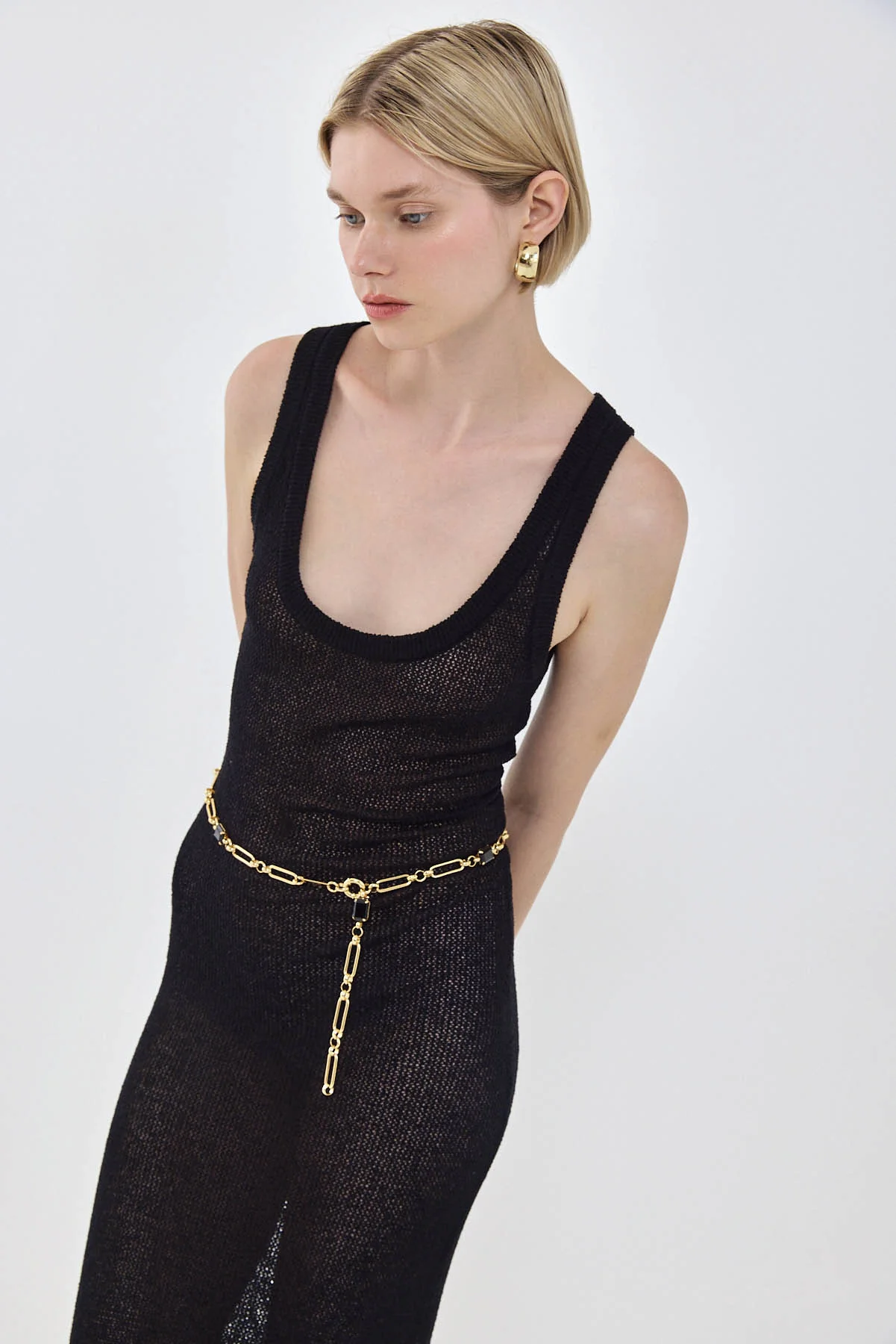 Crochet Deep Scoop Maxi Dress - Image 9