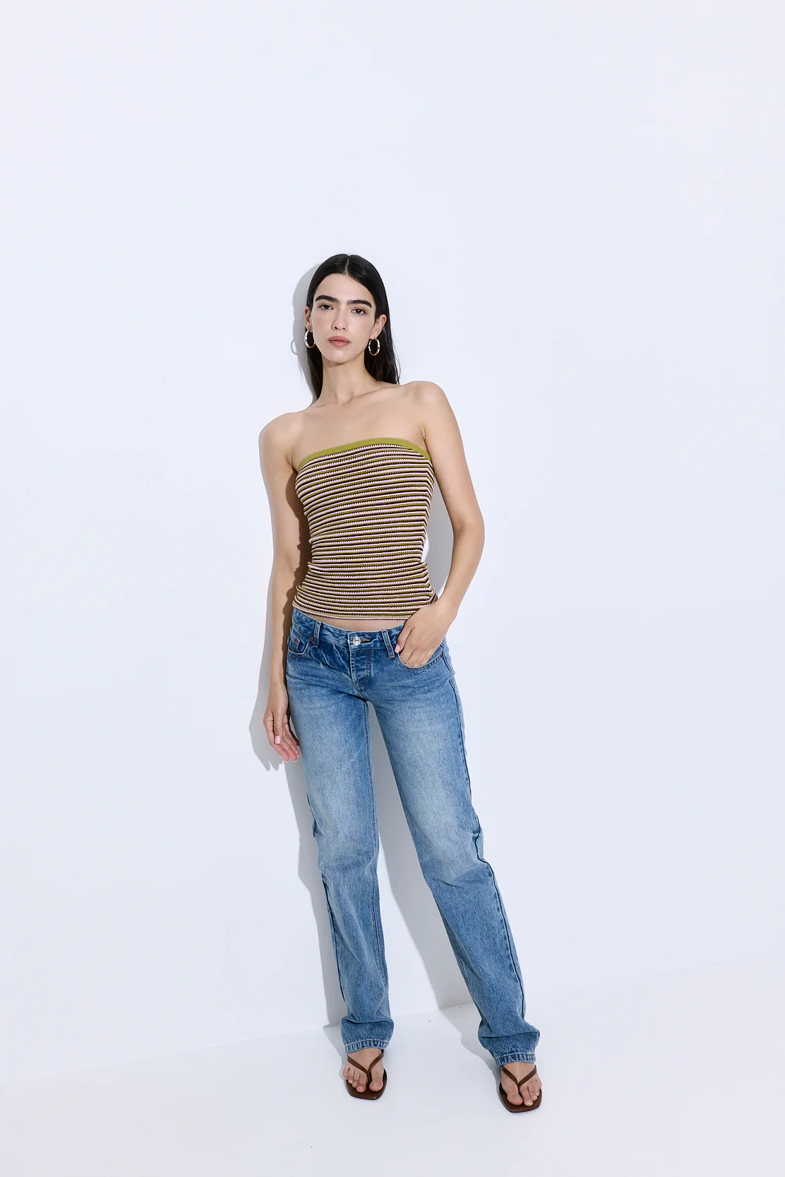 Crochet Strapless Top - Image 3