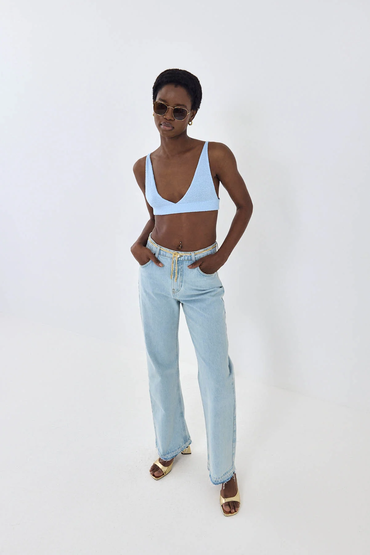 Crochet Triangle Bralette - Image 3