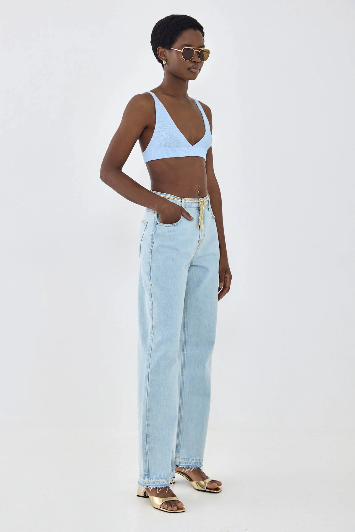 Crochet Triangle Bralette - Image 4