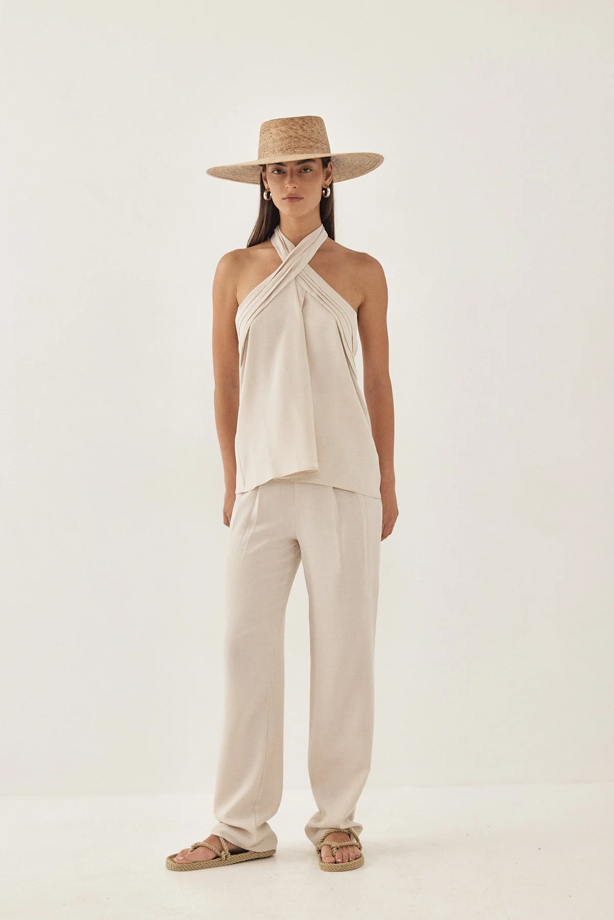 Crossover Open Back Tank Top - Image 2