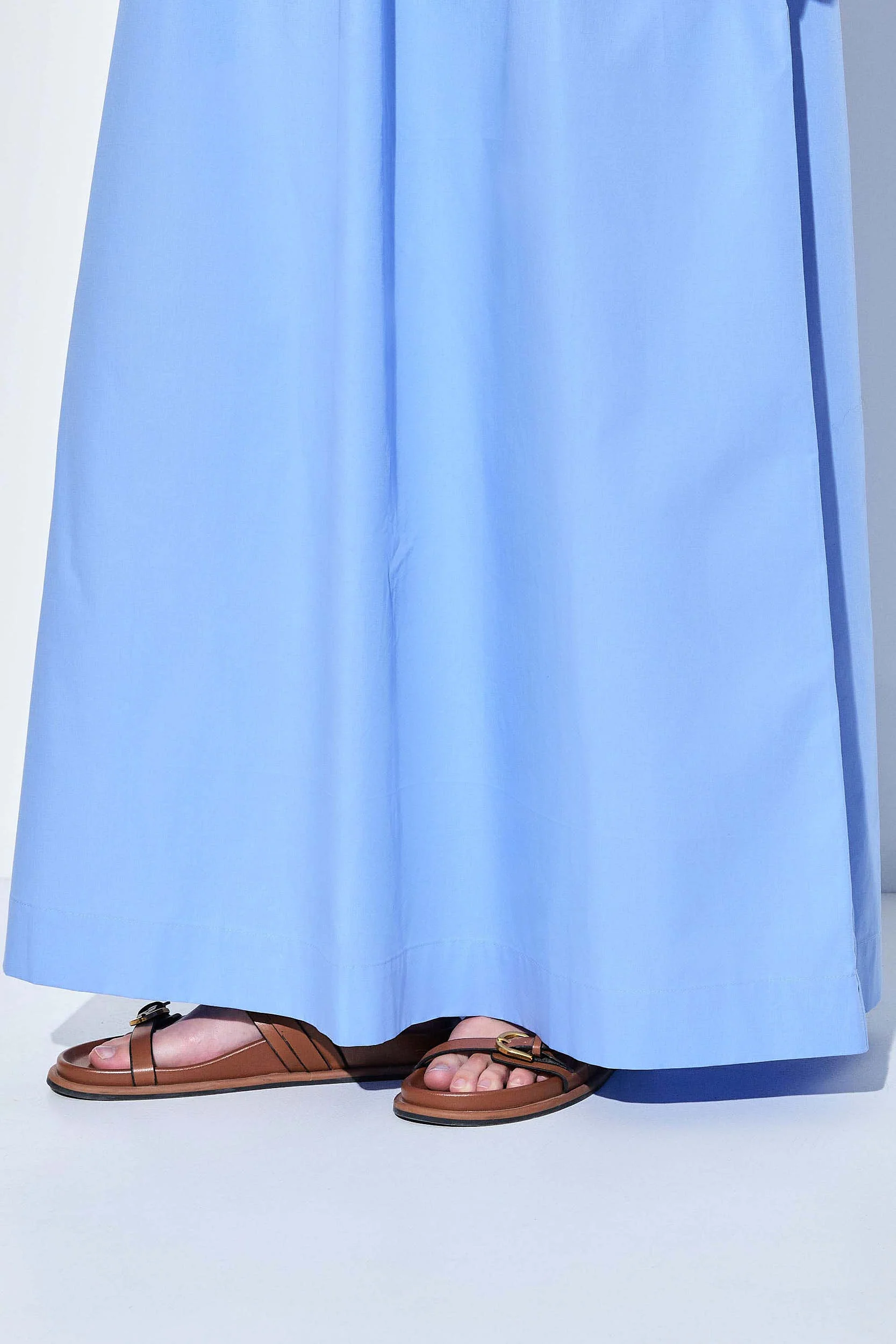 Cup Detail Poplin Maxi Dress - Image 9