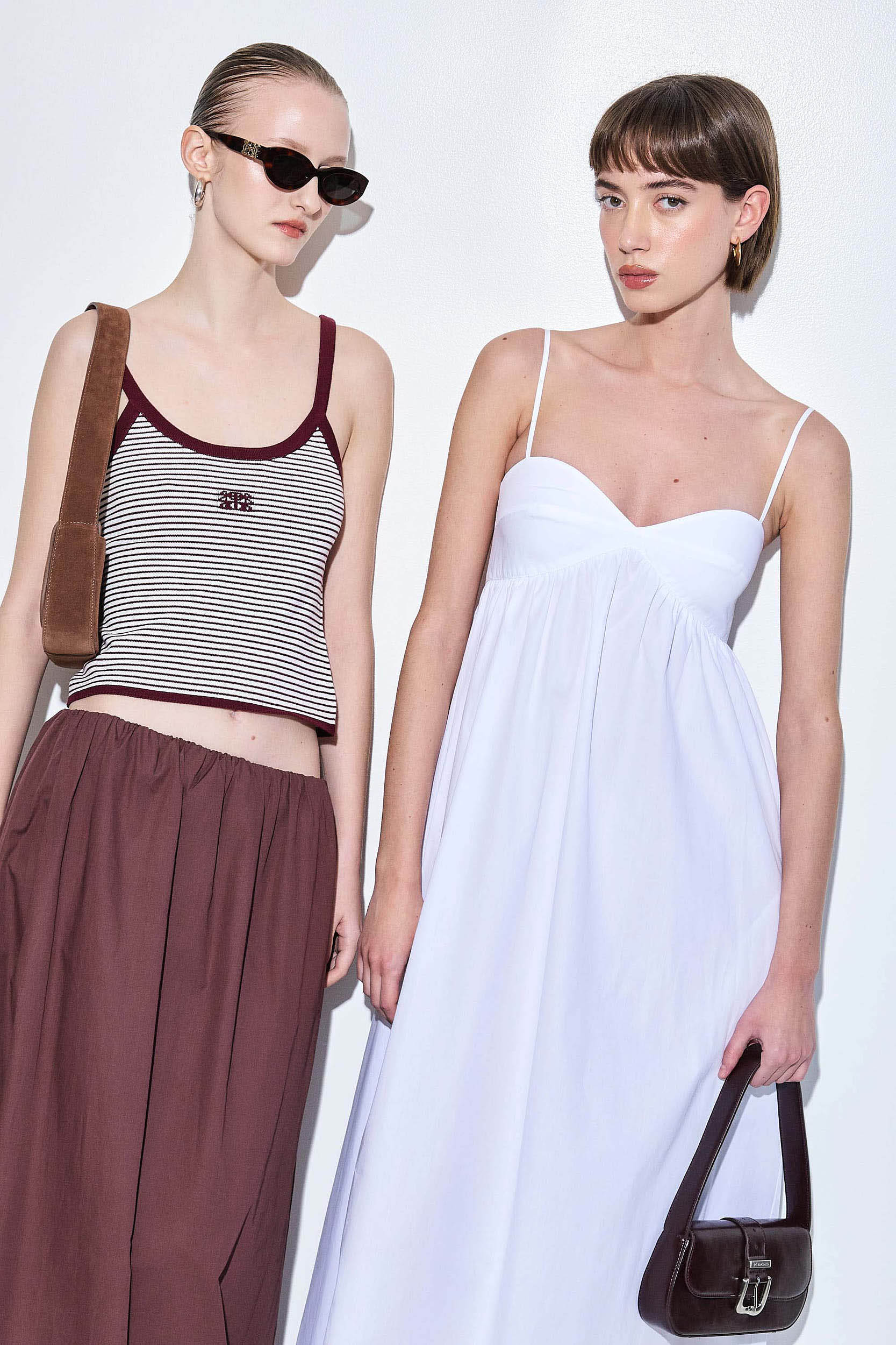 Cup Detail Poplin Maxi Dress - Image 9