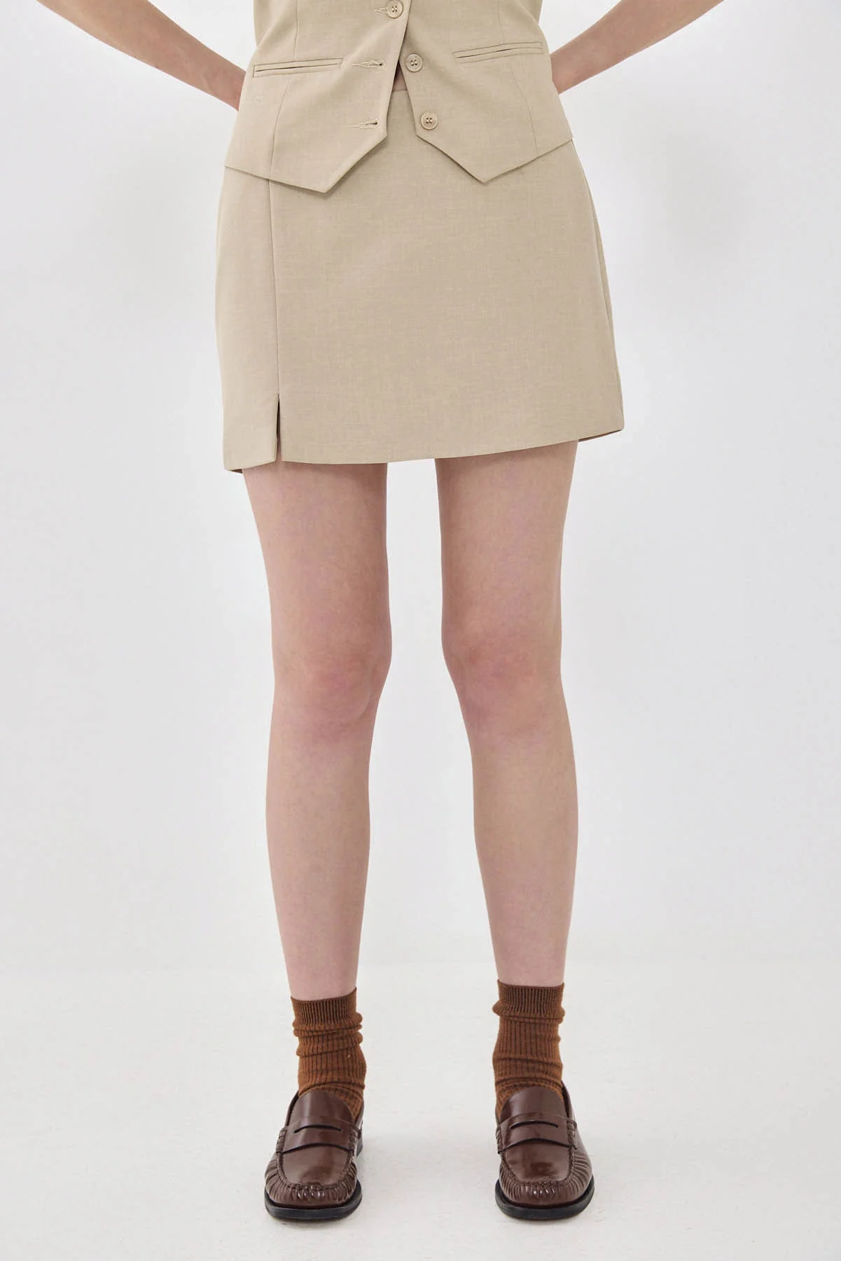 Daddy Slit Mini Skirt - Image 2