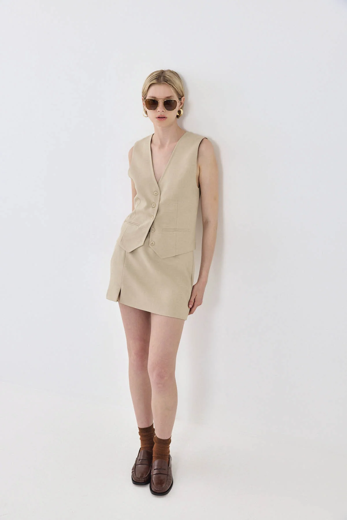 Daddy Slit Mini Skirt - Image 5