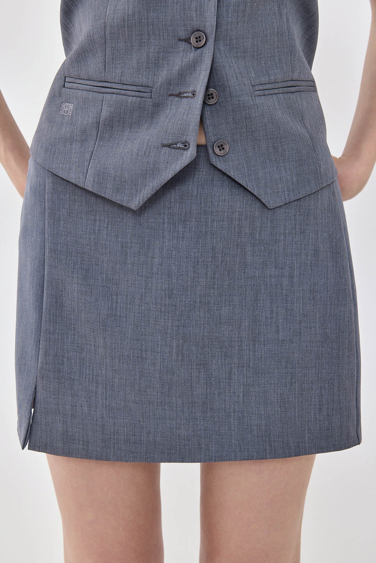 Daddy Slit Mini Skirt - Image 7