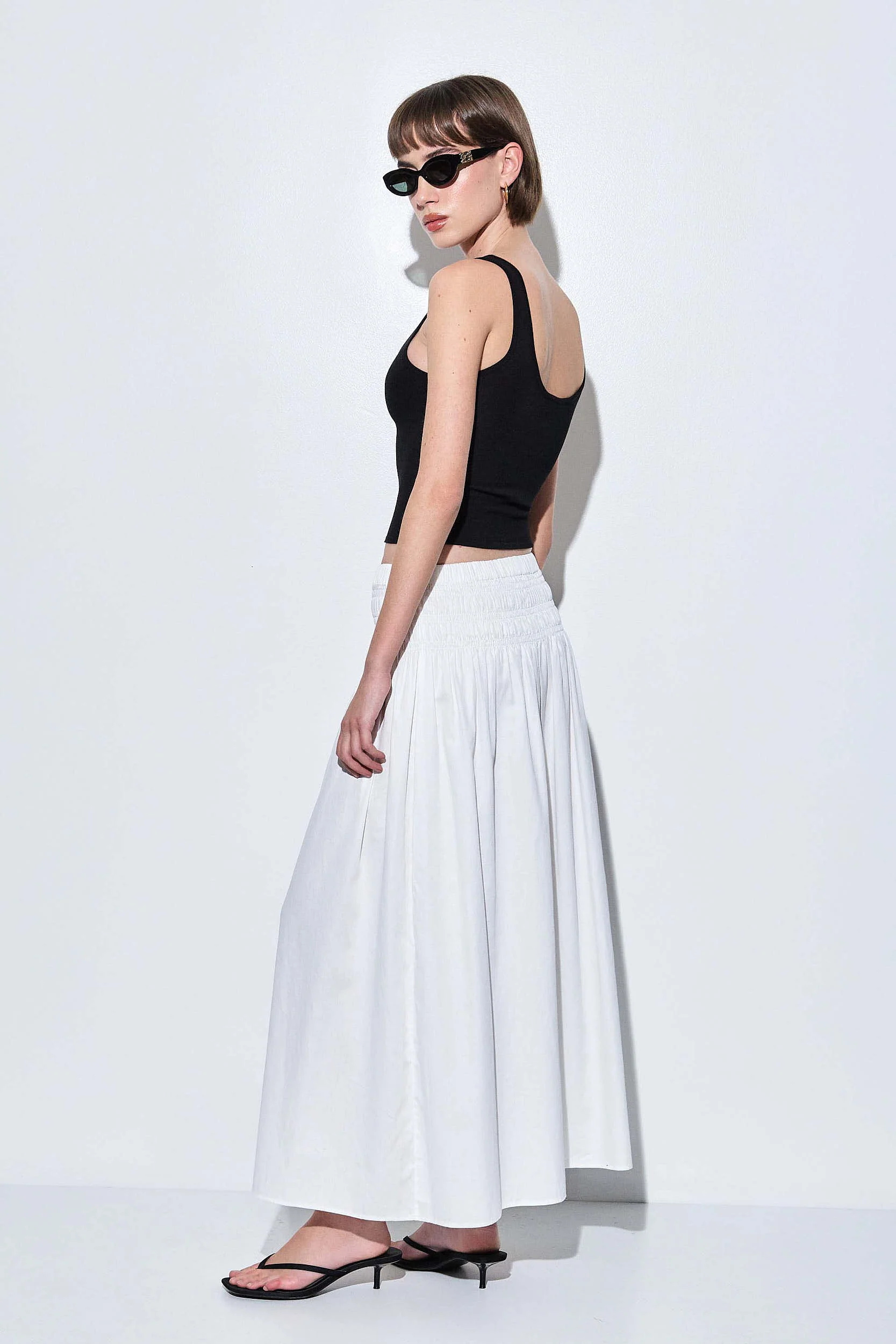 Deep Scoop Knitted Tank Top - Image 5