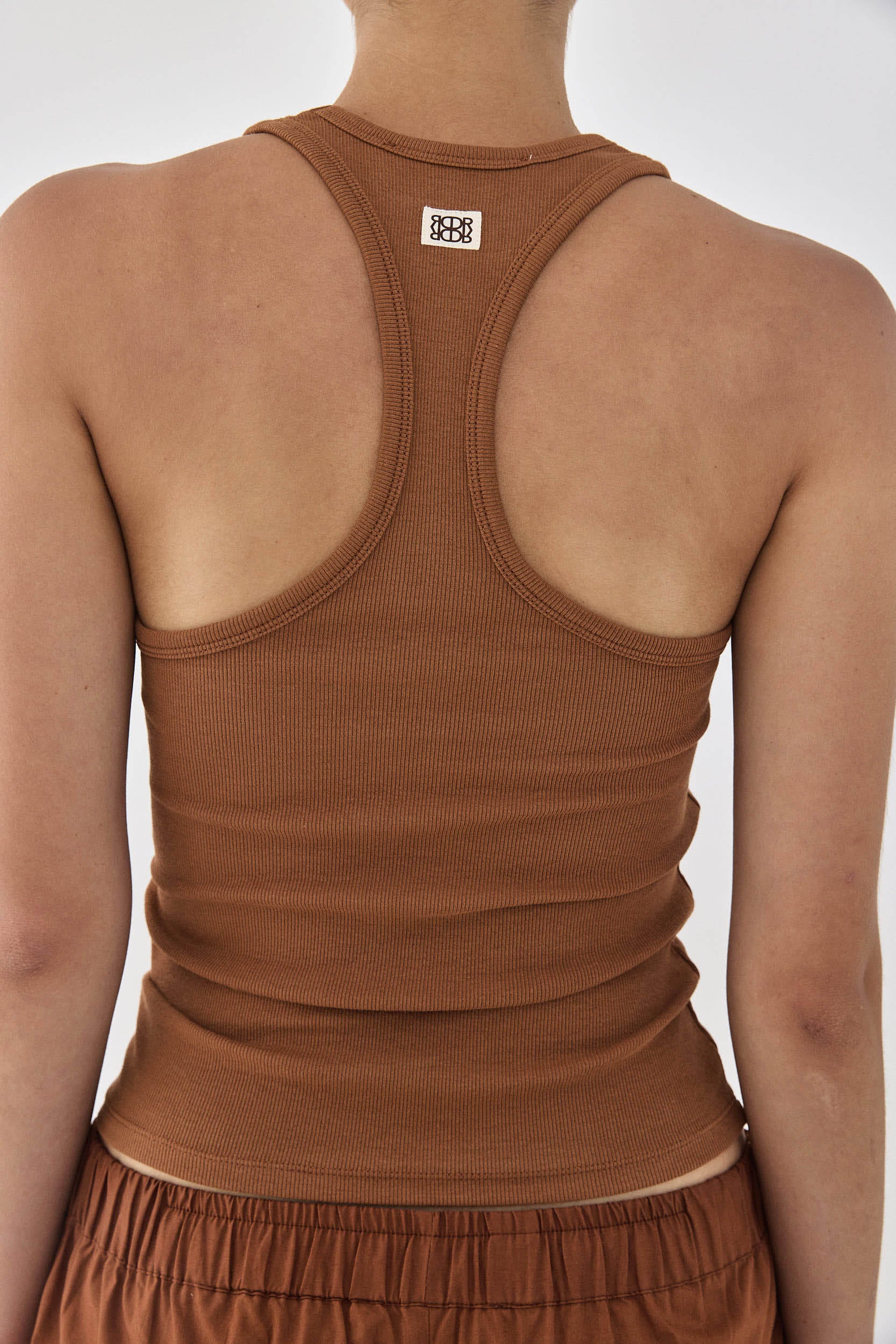 Deep Scoop Racer Tank Top - Image 6