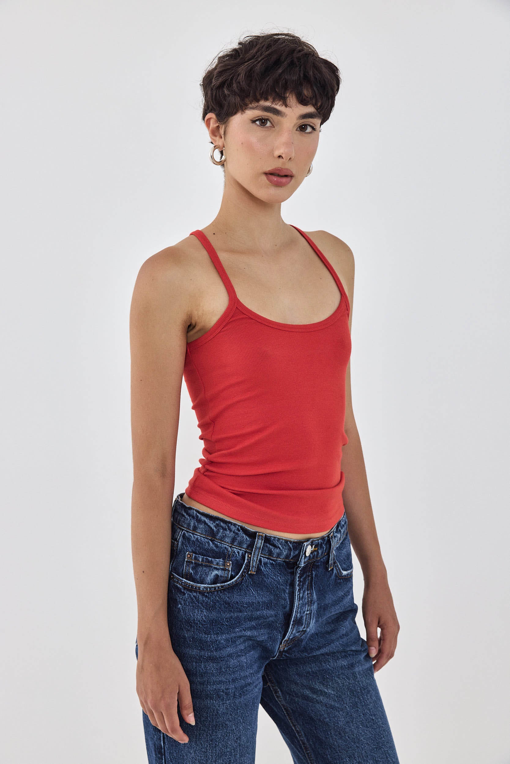 Thin Cami Tank Top - Image 4