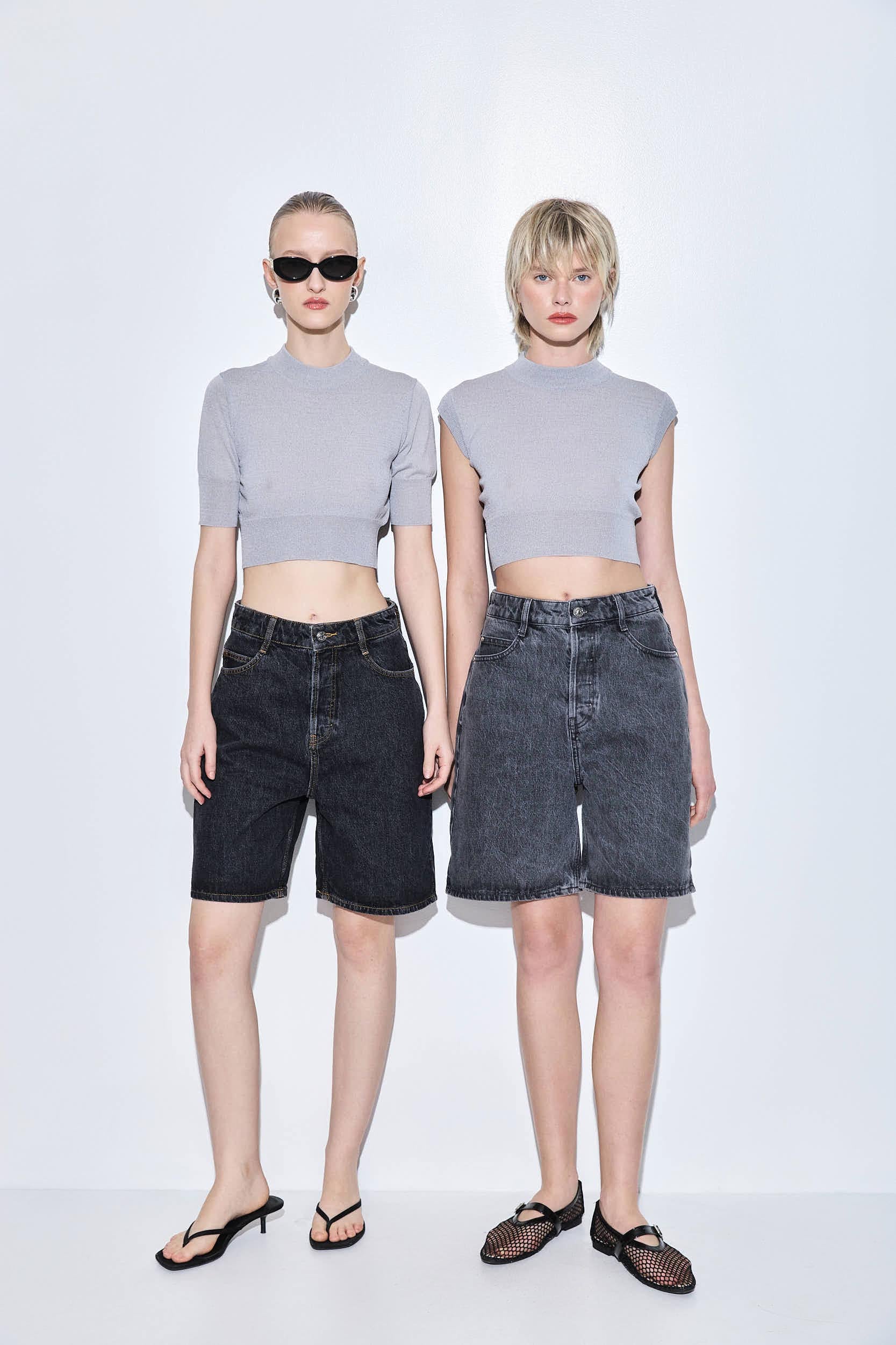 Long Denim Bermuda - Image 8