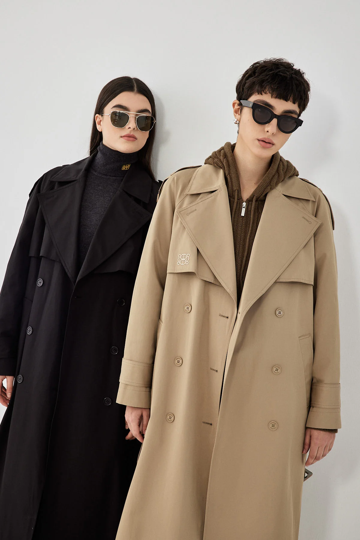 Double Breasted Trench Coat - Image 9