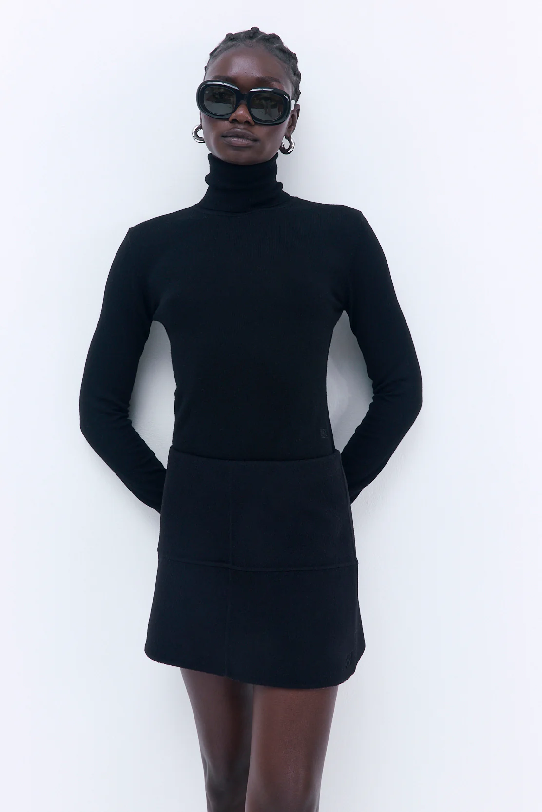 Double Wool Mini Skirt - Image 6