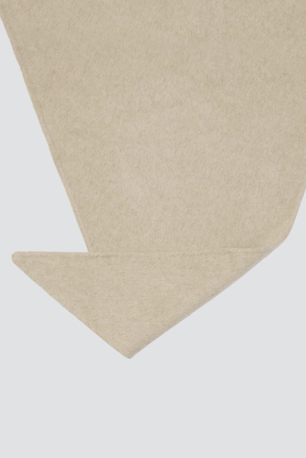 Double Wool Triangle Scarf - Image 7