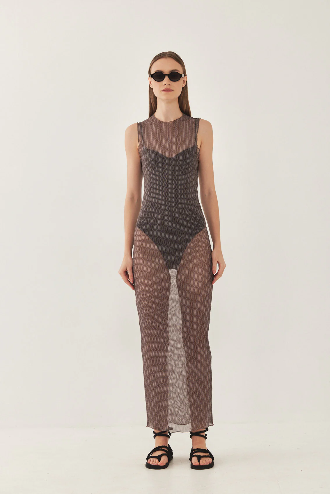 DR Logo Mesh Muscle T Dress