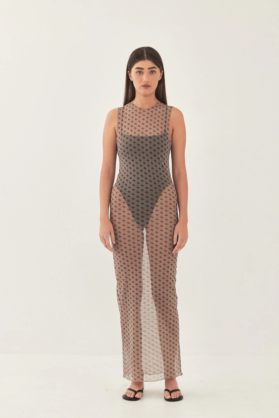 DR Logo Mesh Muscle T Dress