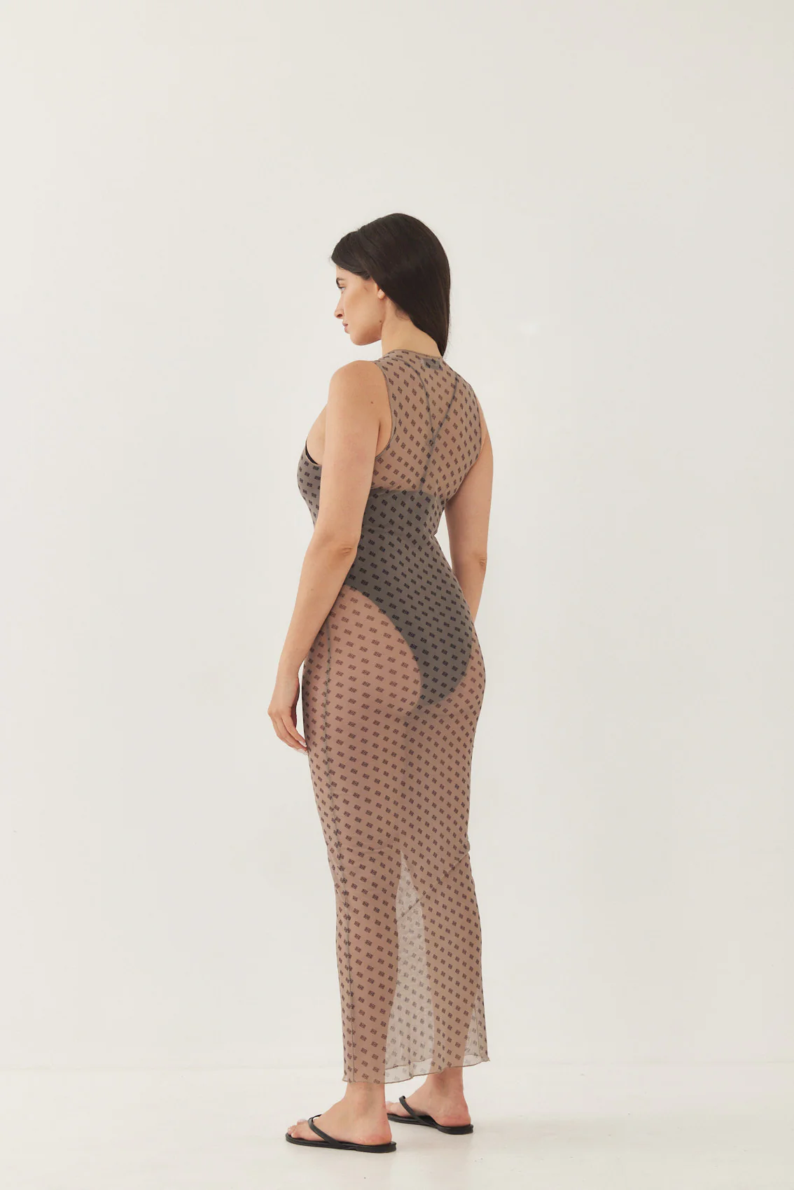 DR Logo Mesh Muscle T Dress - Image 13