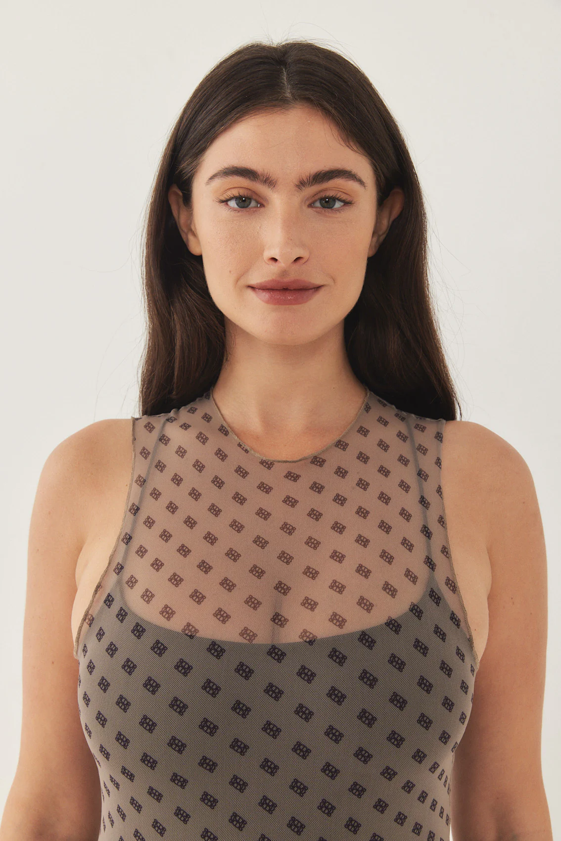 DR Logo Mesh Muscle T Dress - Image 15